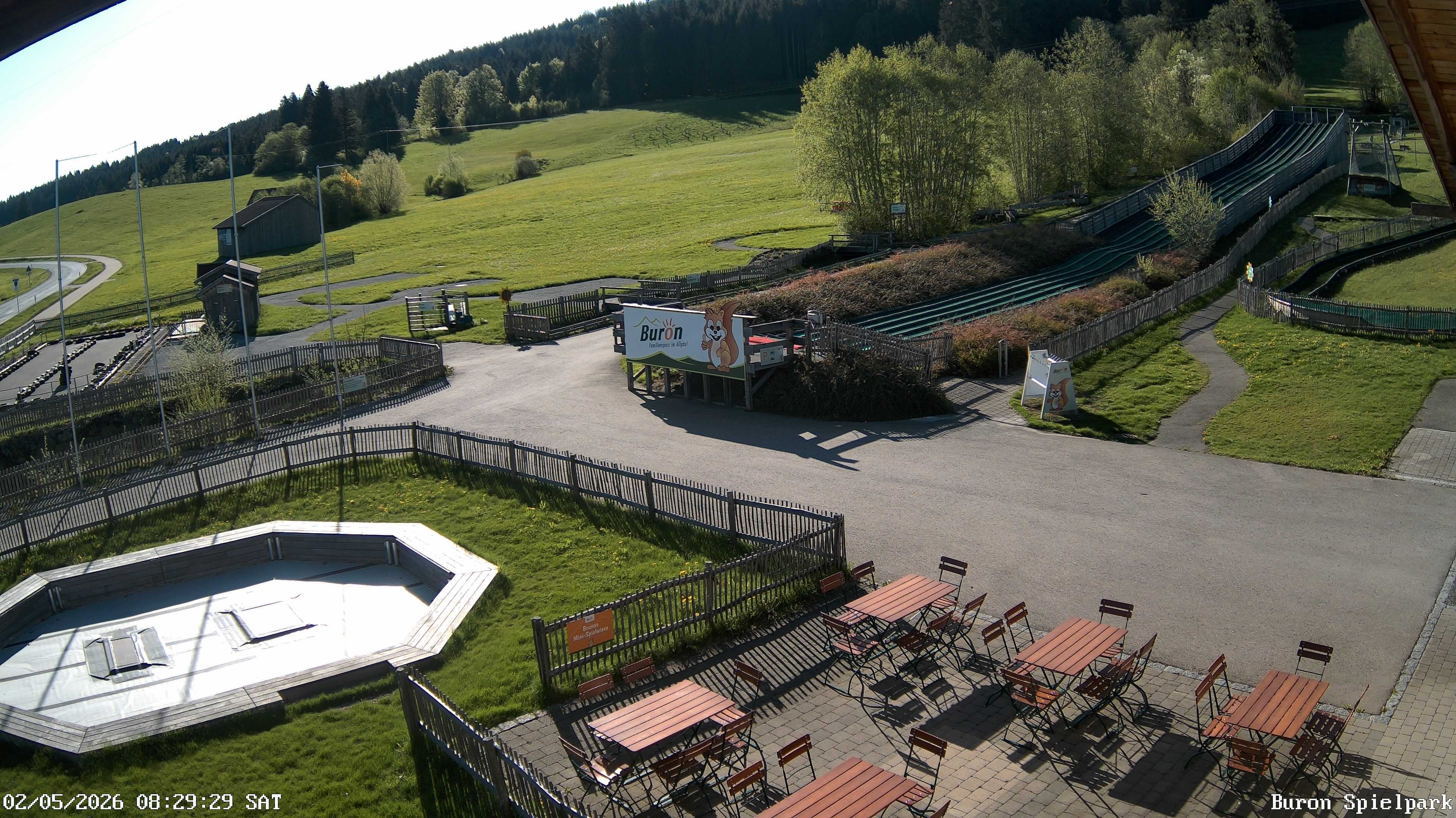 Archiv Foto Webcam Fernsicht auf den Gasthof Buron Stadl im Tal