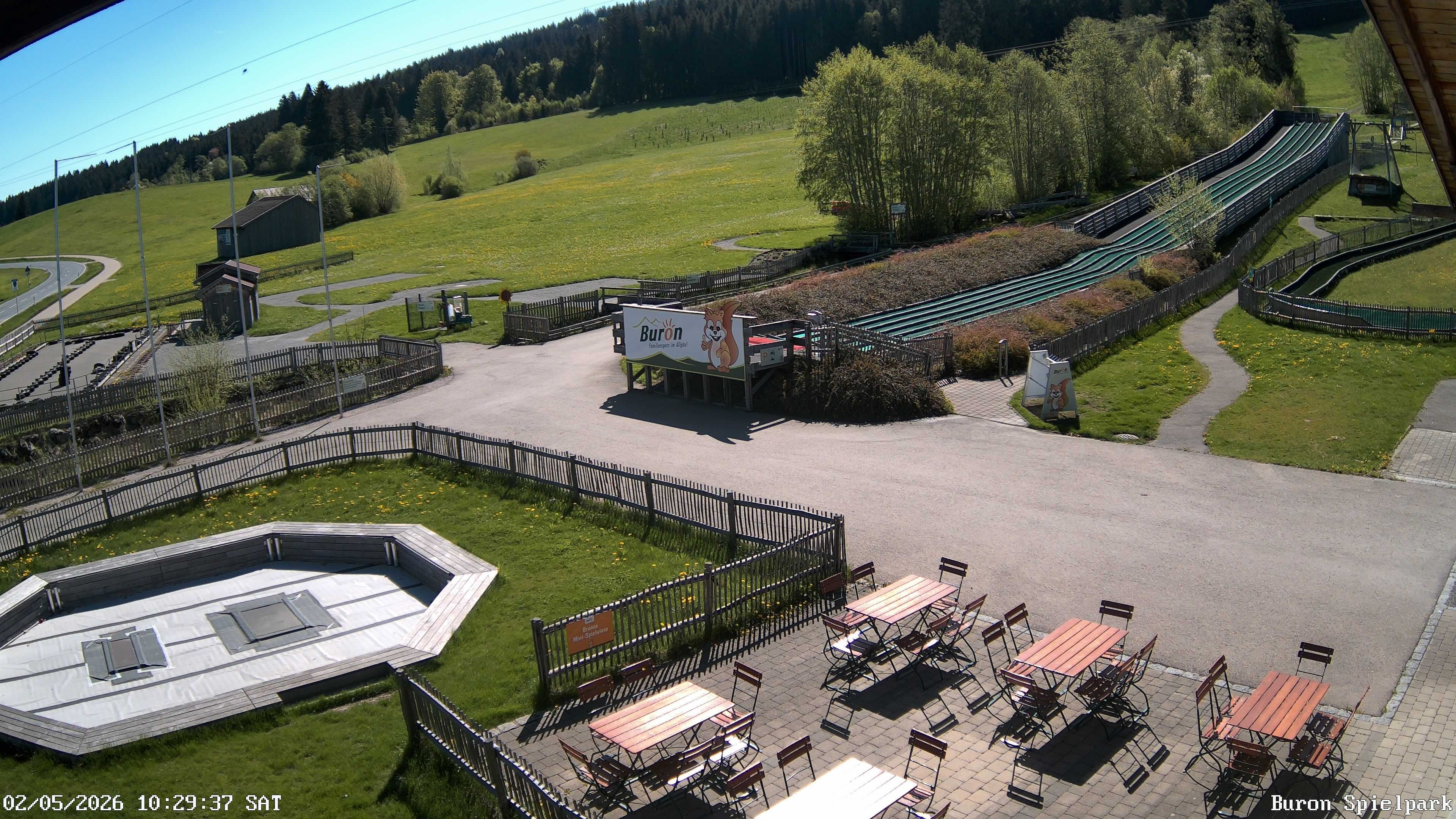 Archiv Foto Webcam Fernsicht auf den Gasthof Buron Stadl im Tal