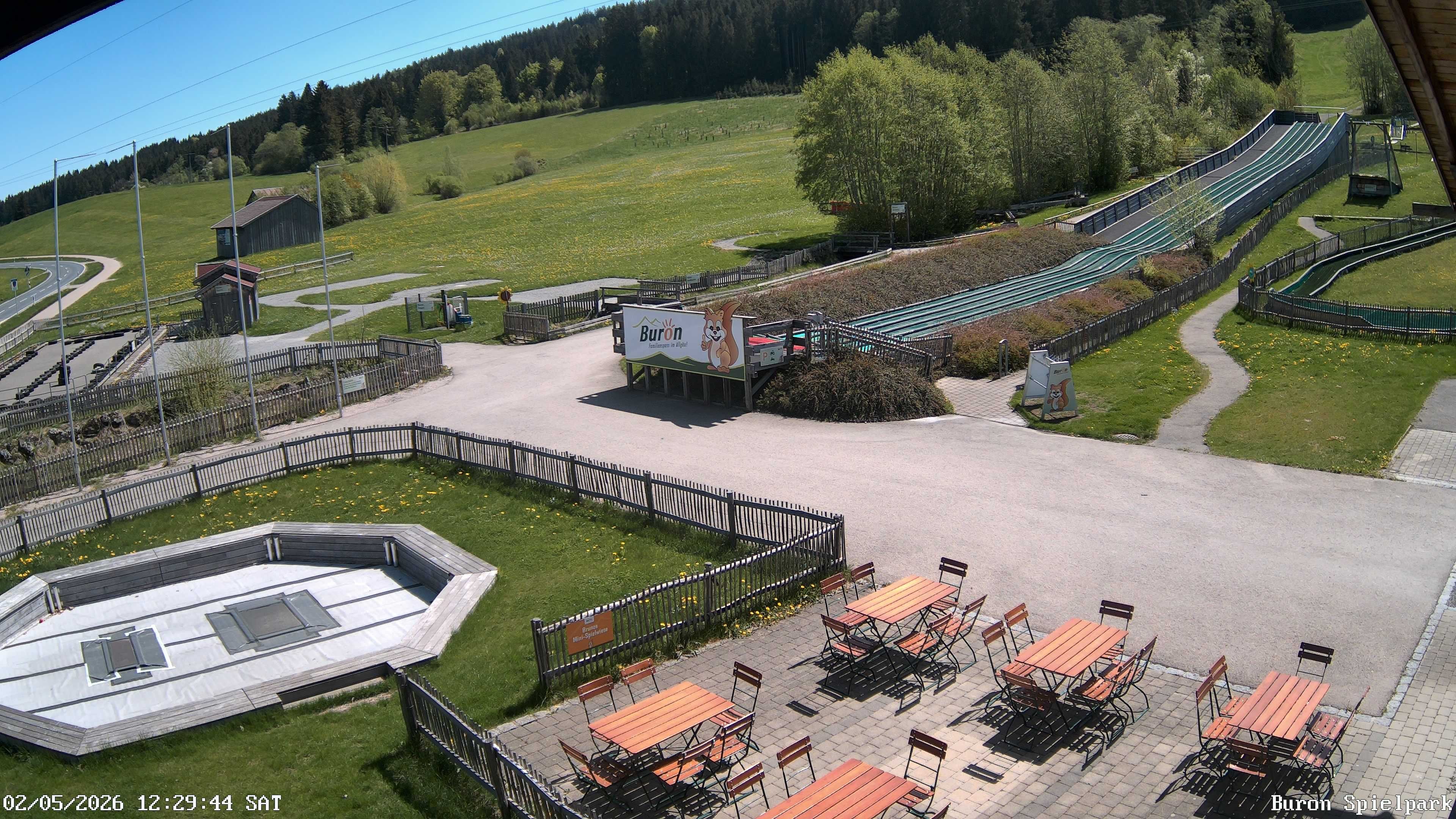 Archiv Foto Webcam Fernsicht auf den Gasthof Buron Stadl im Tal
