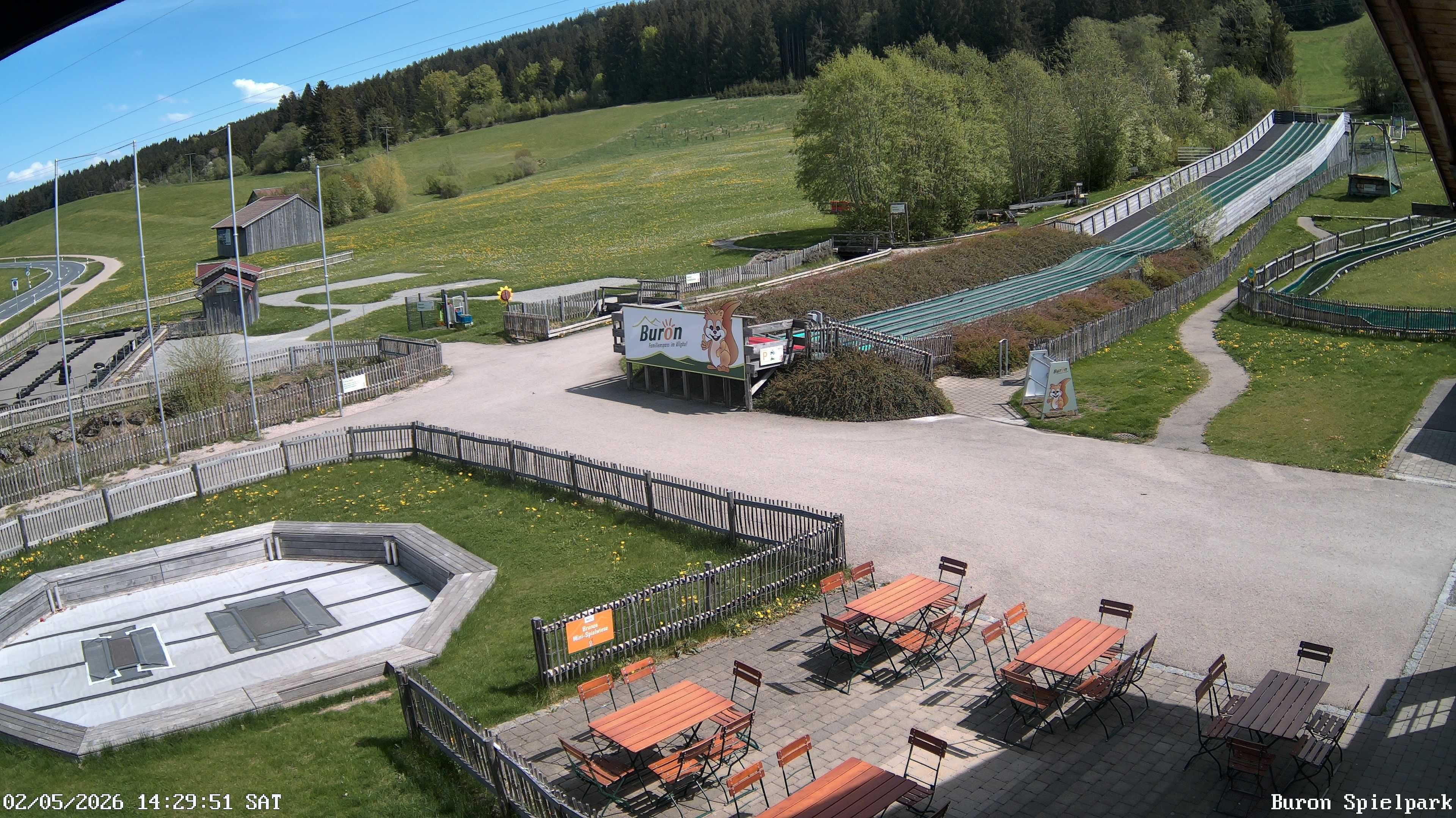 Archiv Foto Webcam Fernsicht auf den Gasthof Buron Stadl im Tal