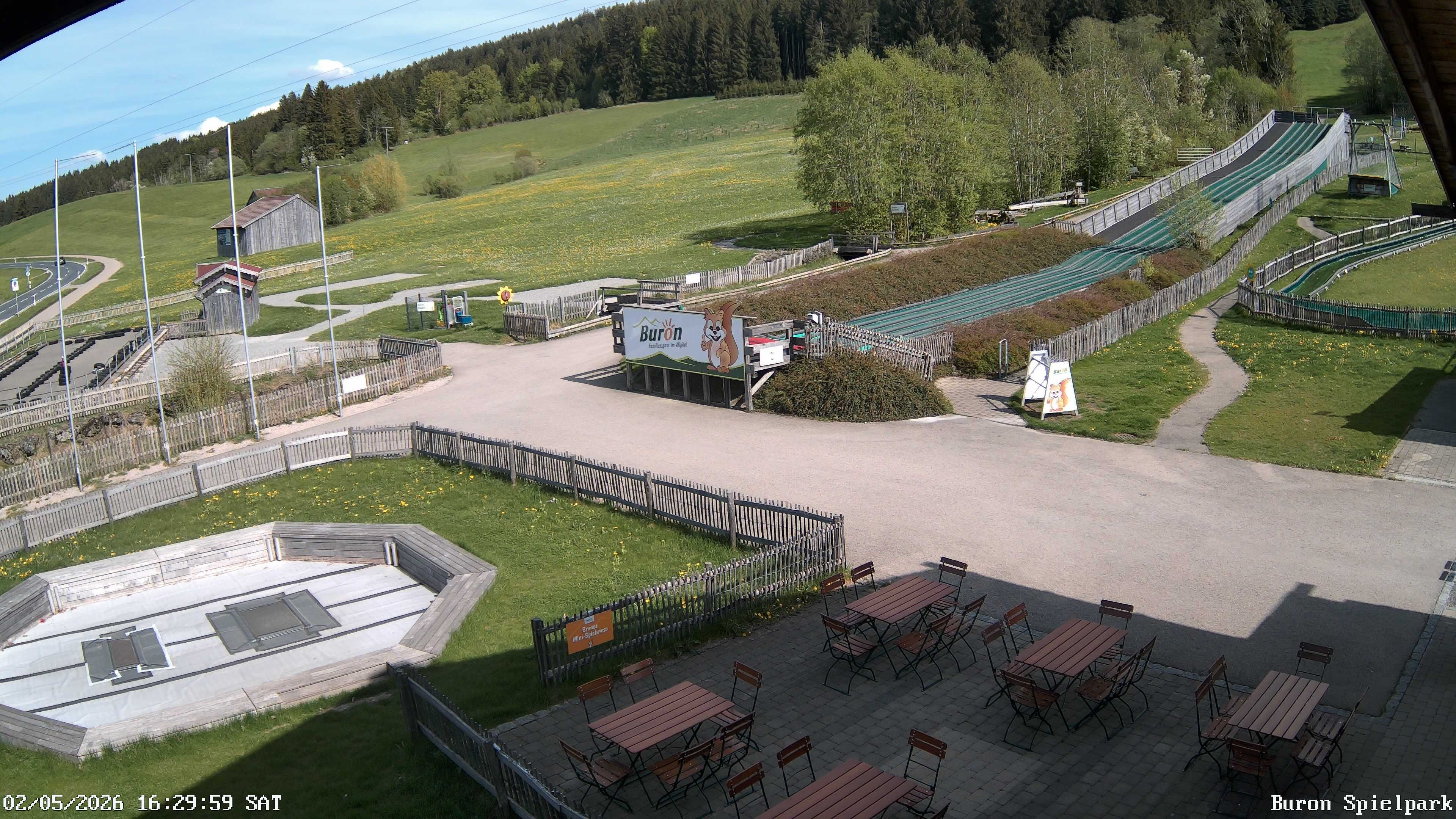 Archiv Foto Webcam Fernsicht auf den Gasthof Buron Stadl im Tal