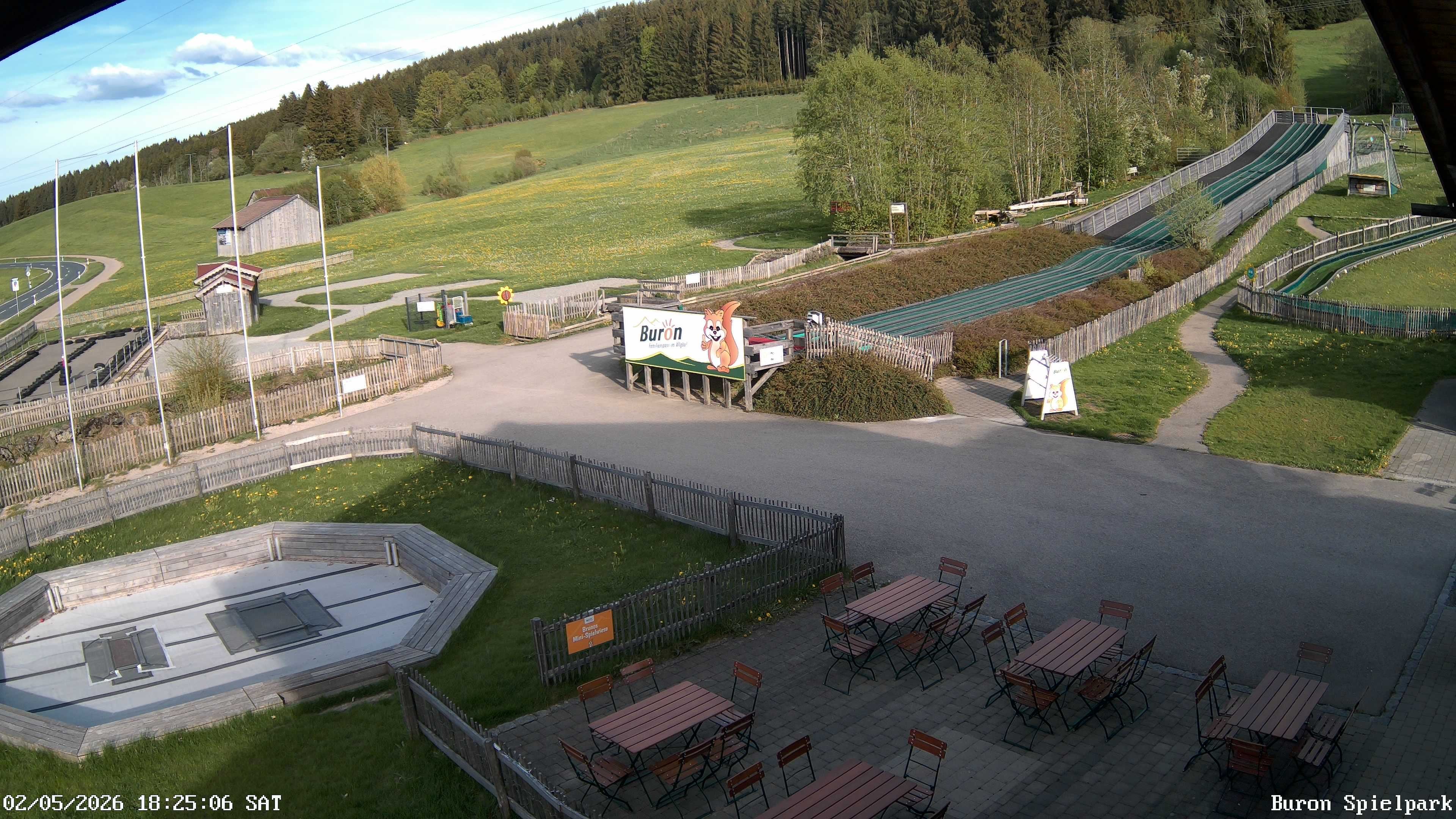 Archiv Foto Webcam Fernsicht auf den Gasthof Buron Stadl im Tal