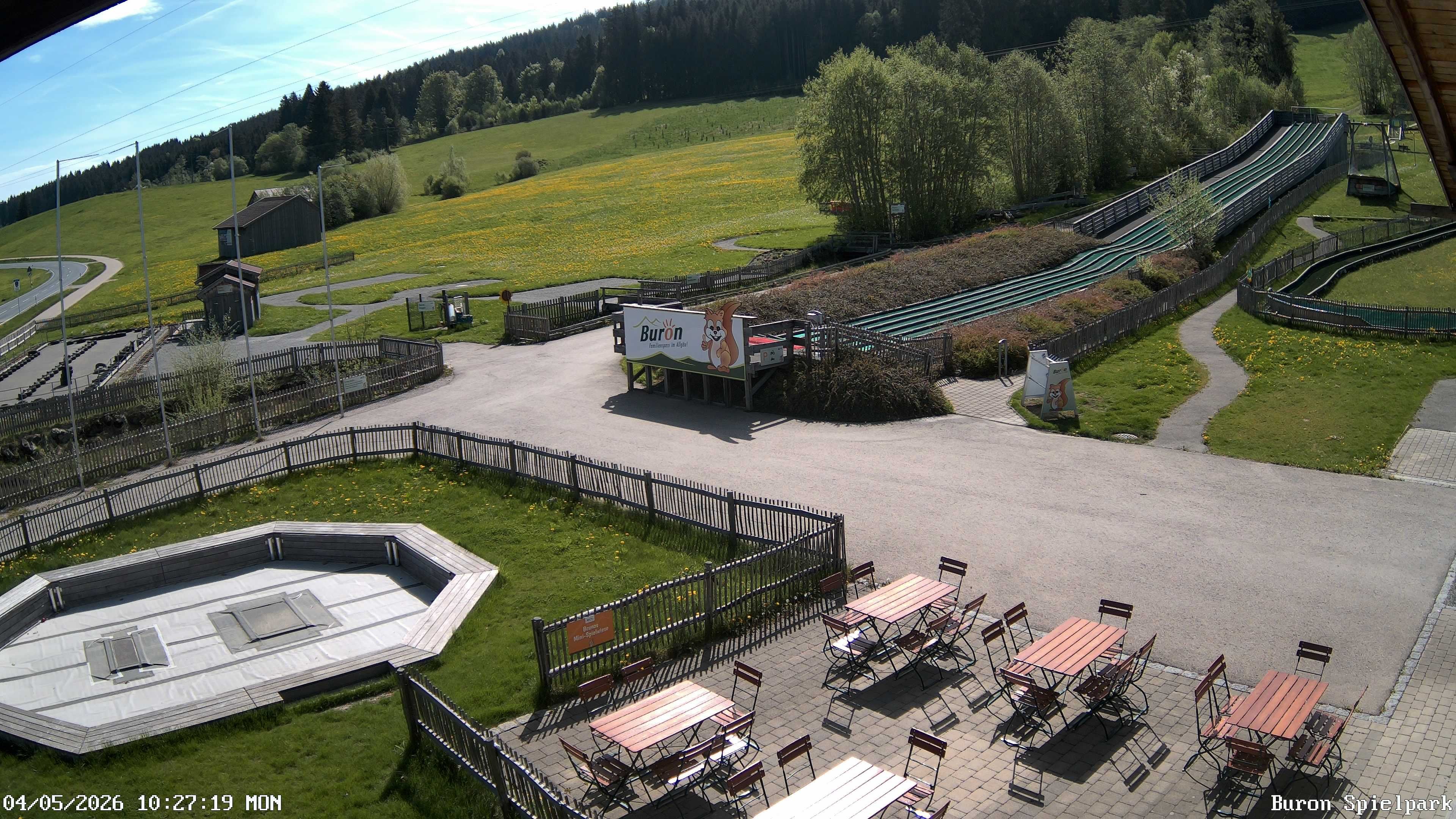 Archiv Foto Webcam Fernsicht auf den Gasthof Buron Stadl im Tal
