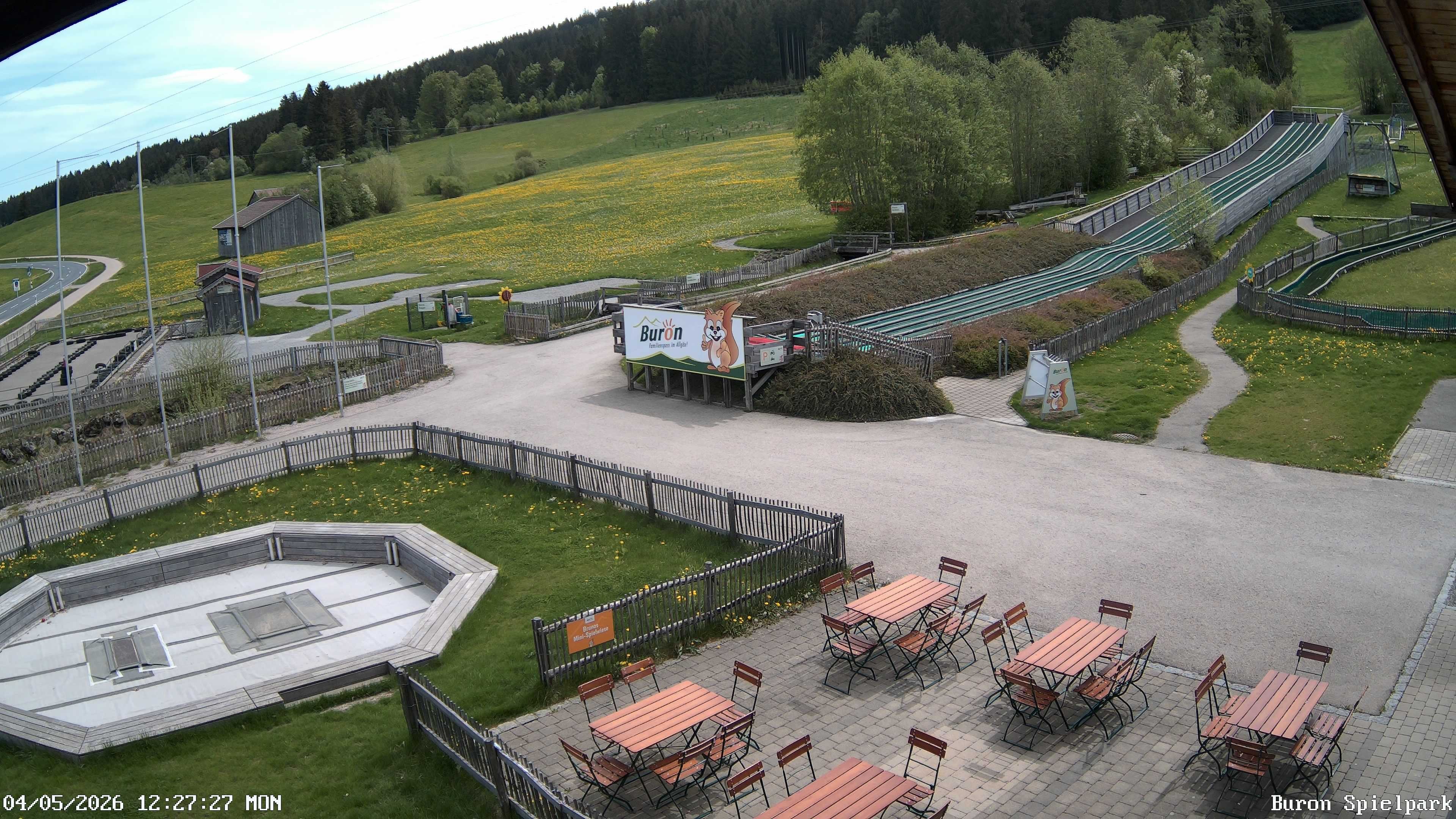 Archiv Foto Webcam Fernsicht auf den Gasthof Buron Stadl im Tal