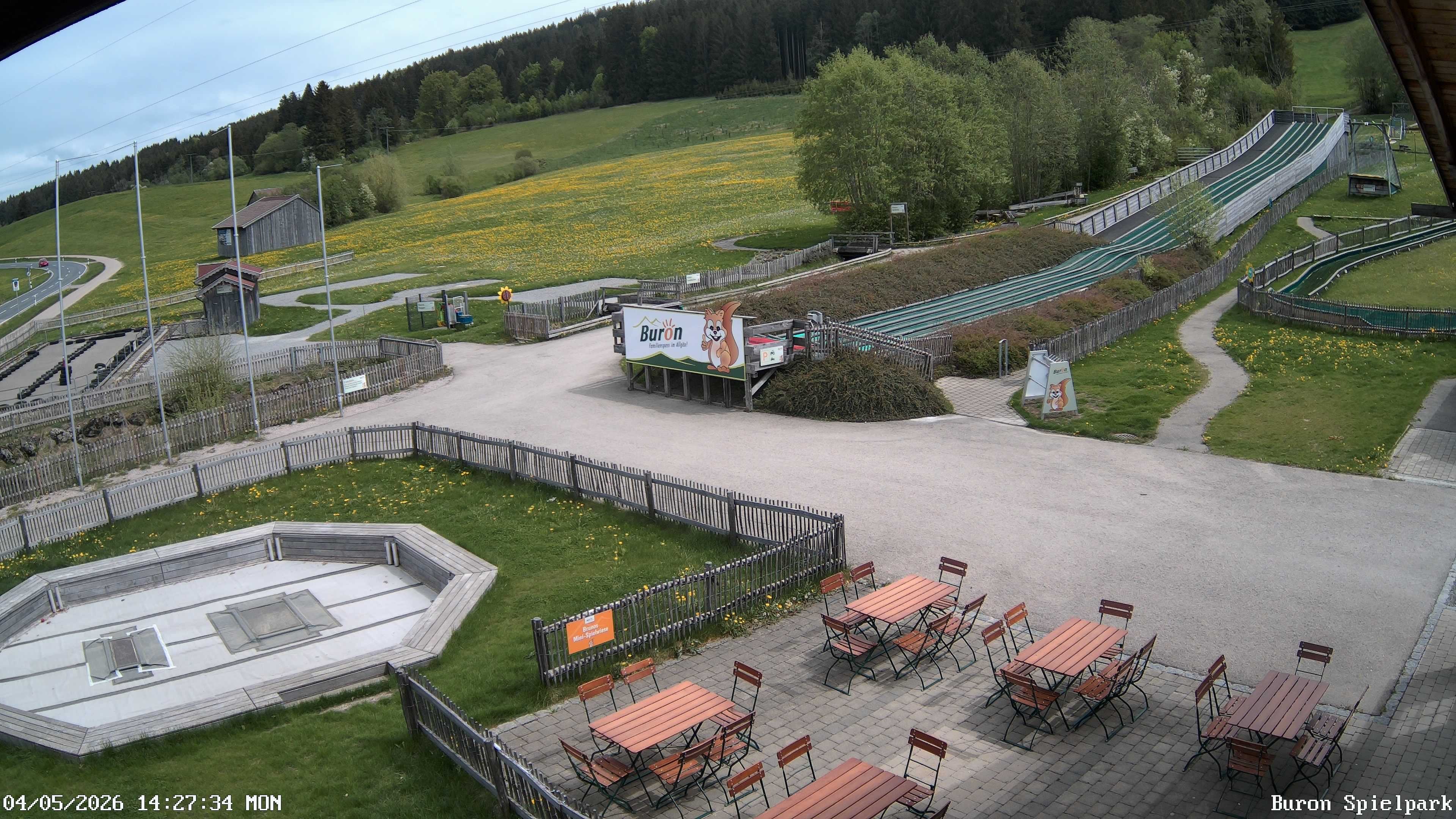 Archiv Foto Webcam Fernsicht auf den Gasthof Buron Stadl im Tal