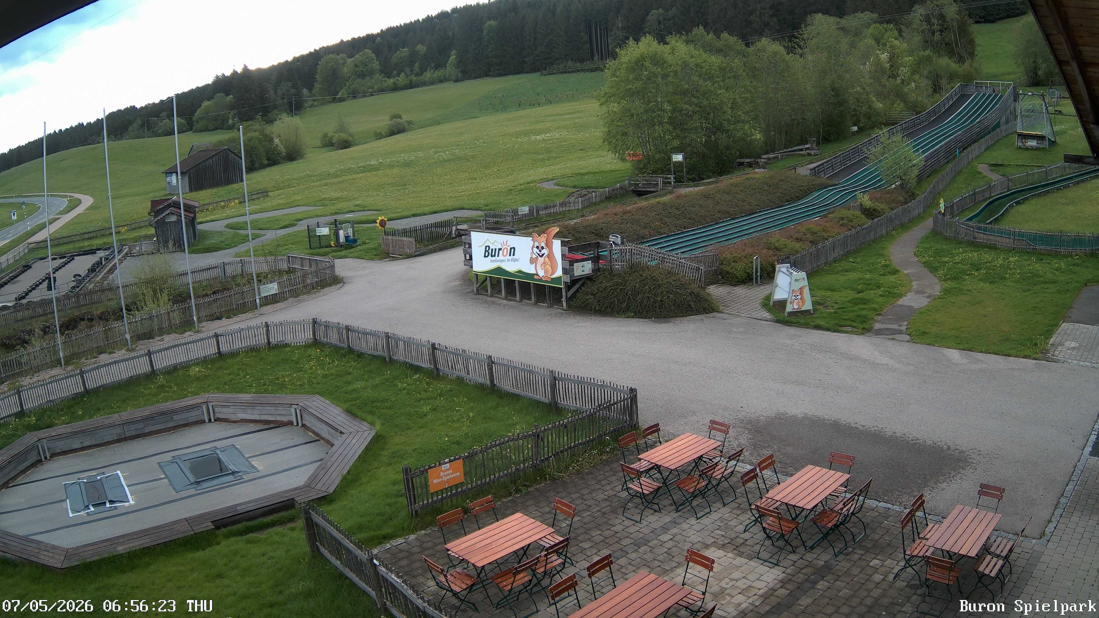 Archiv Foto Webcam Fernsicht auf den Gasthof Buron Stadl im Tal