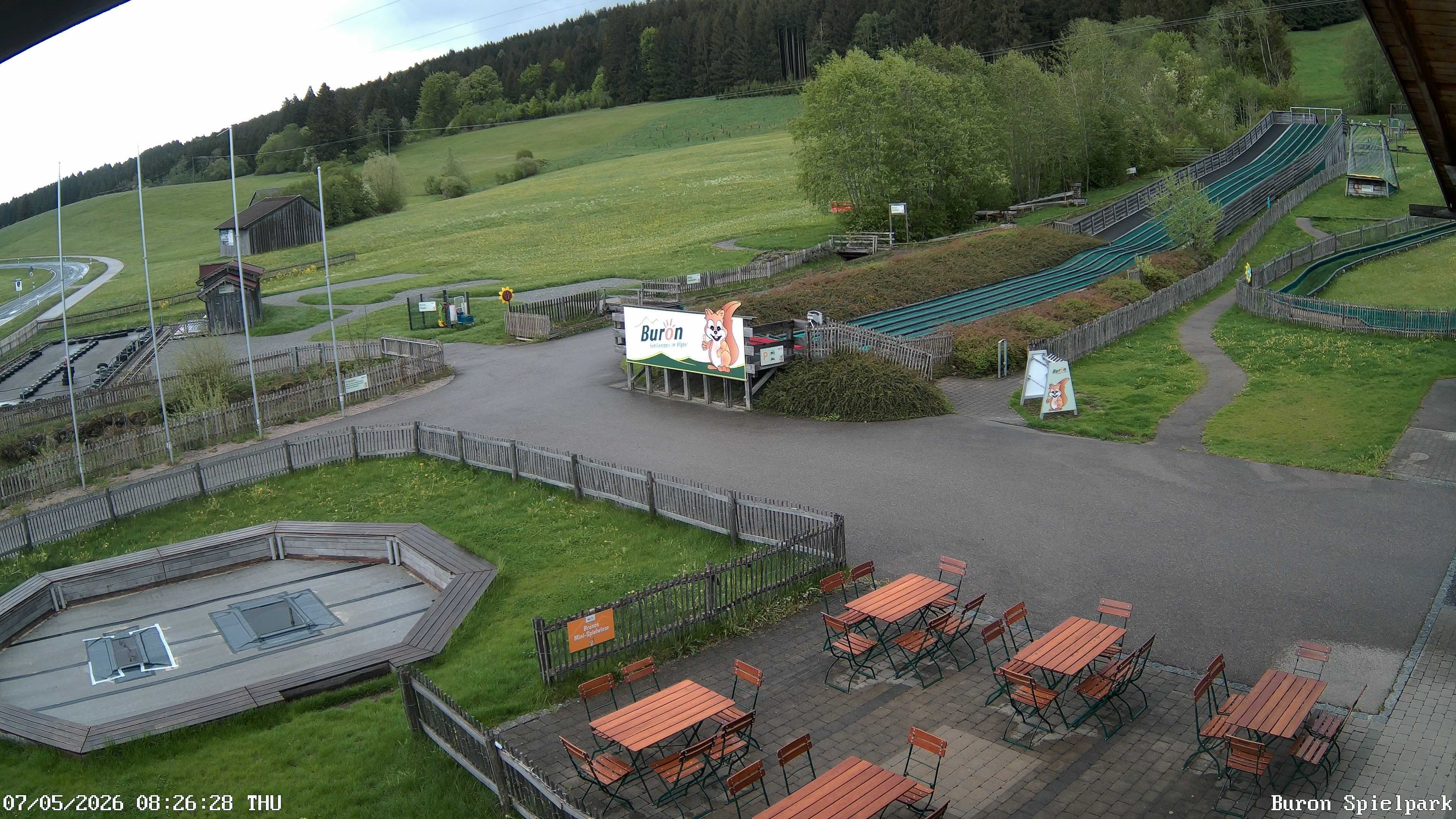 Archiv Foto Webcam Fernsicht auf den Gasthof Buron Stadl im Tal