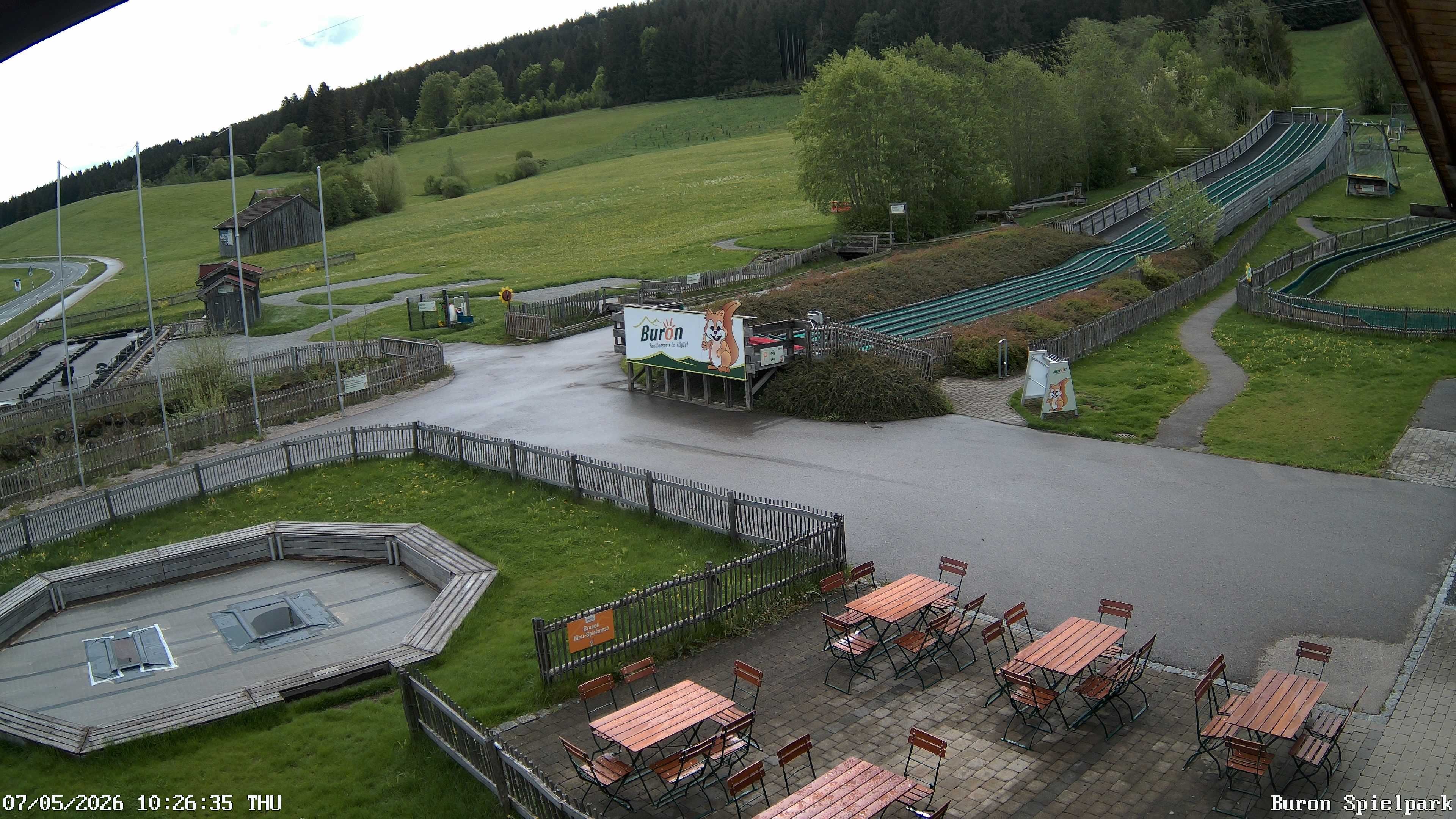 Archiv Foto Webcam Fernsicht auf den Gasthof Buron Stadl im Tal