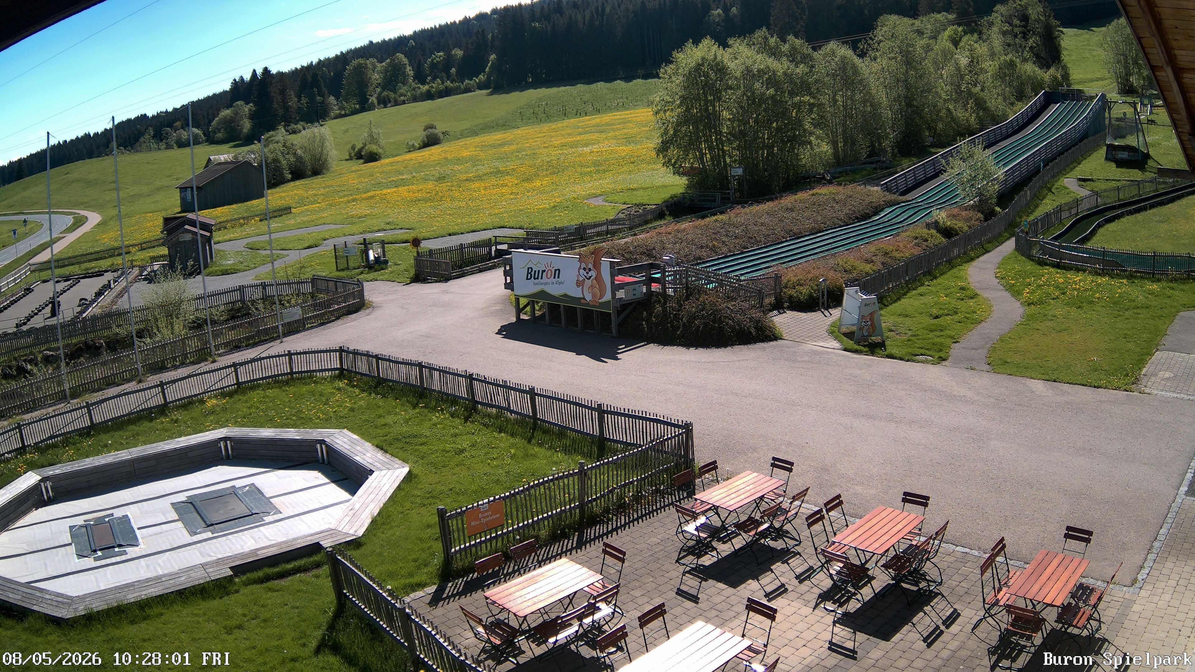 Archiv Foto Webcam Fernsicht auf den Gasthof Buron Stadl im Tal