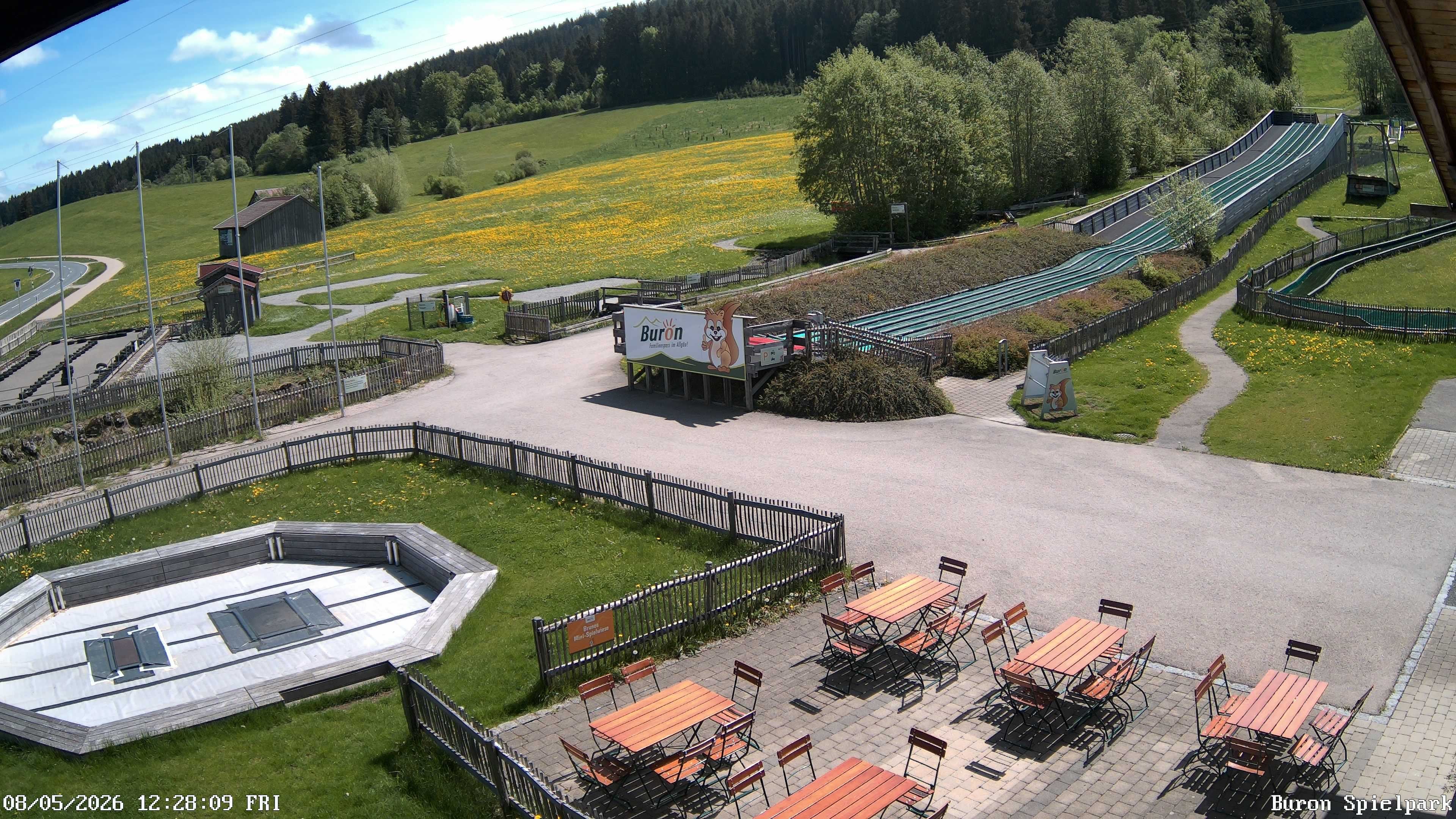 Archiv Foto Webcam Fernsicht auf den Gasthof Buron Stadl im Tal