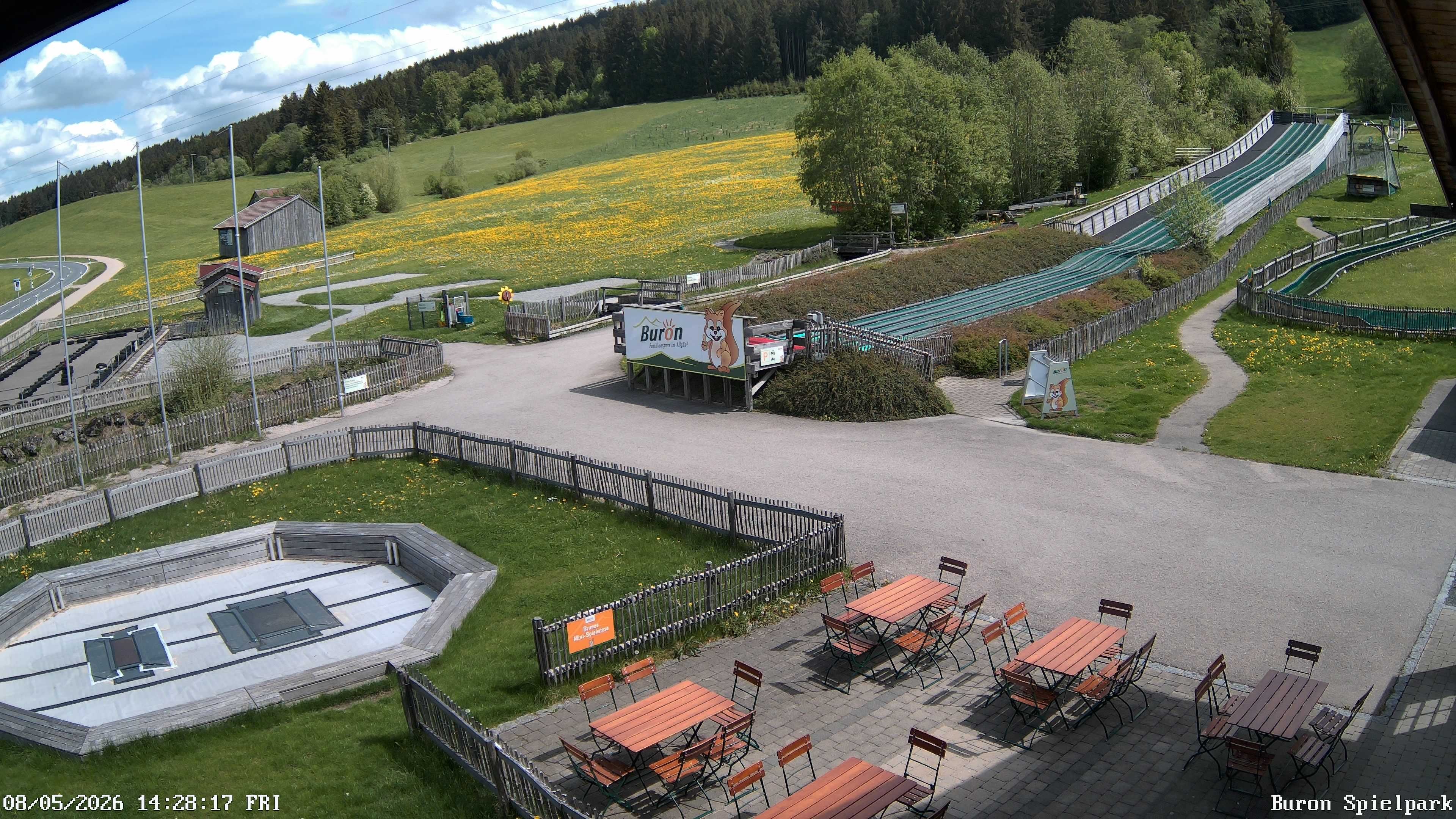 Archiv Foto Webcam Fernsicht auf den Gasthof Buron Stadl im Tal