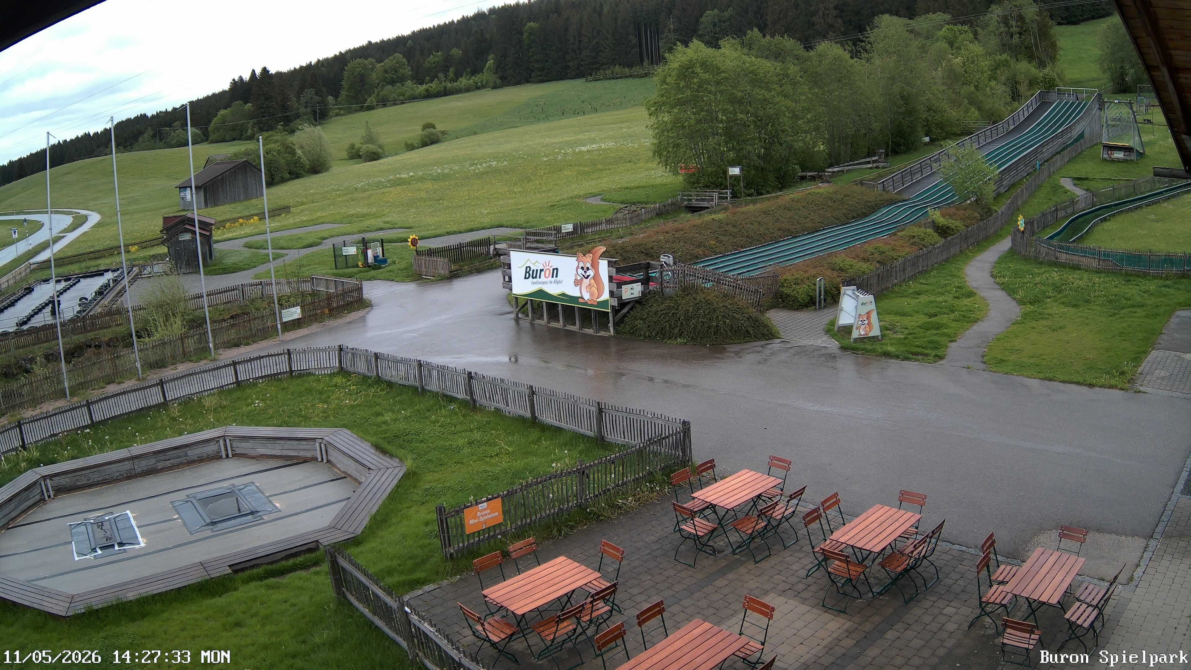 Archiv Foto Webcam Fernsicht auf den Gasthof Buron Stadl im Tal