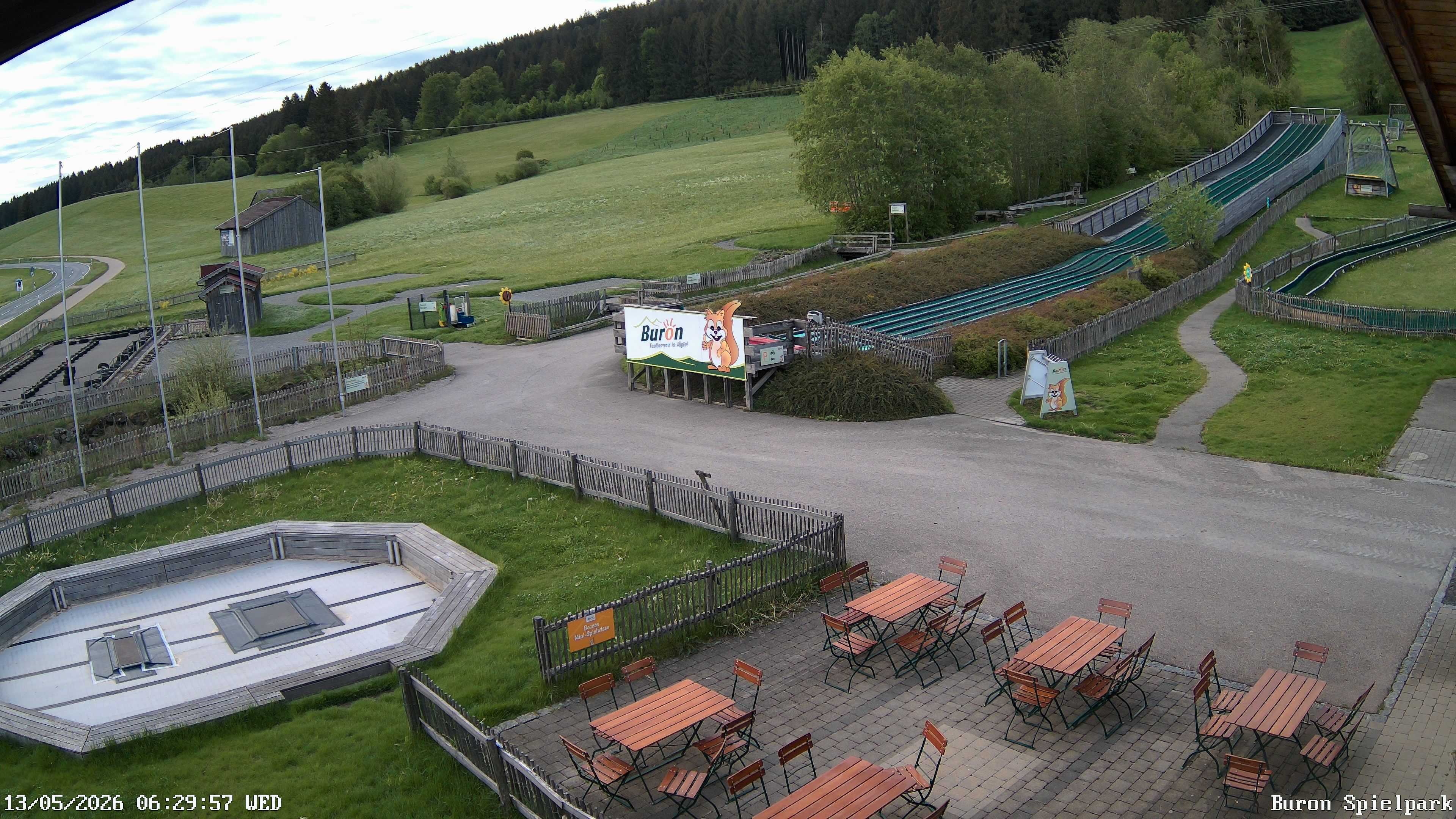 Archiv Foto Webcam Fernsicht auf den Gasthof Buron Stadl im Tal