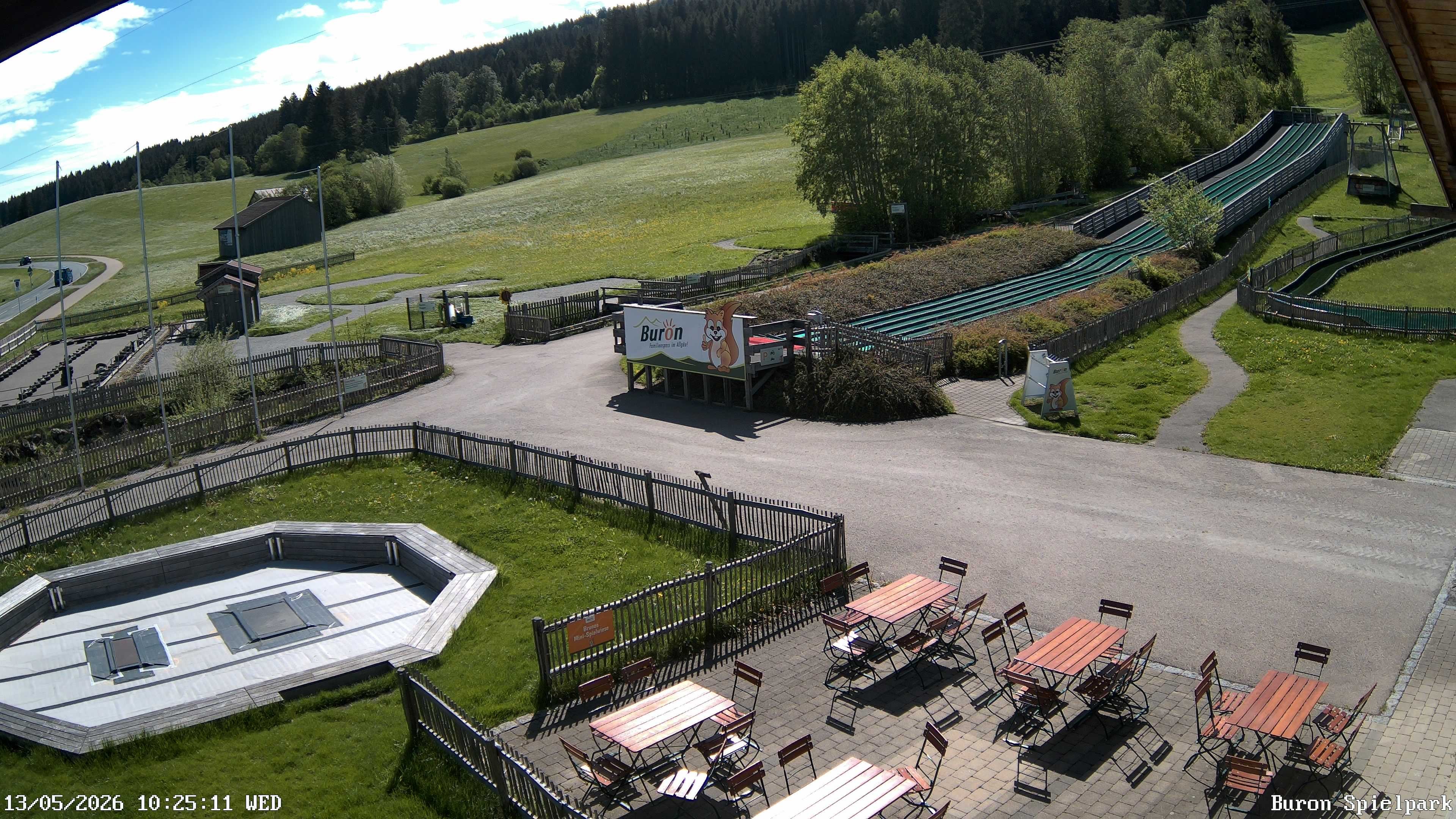 Archiv Foto Webcam Fernsicht auf den Gasthof Buron Stadl im Tal