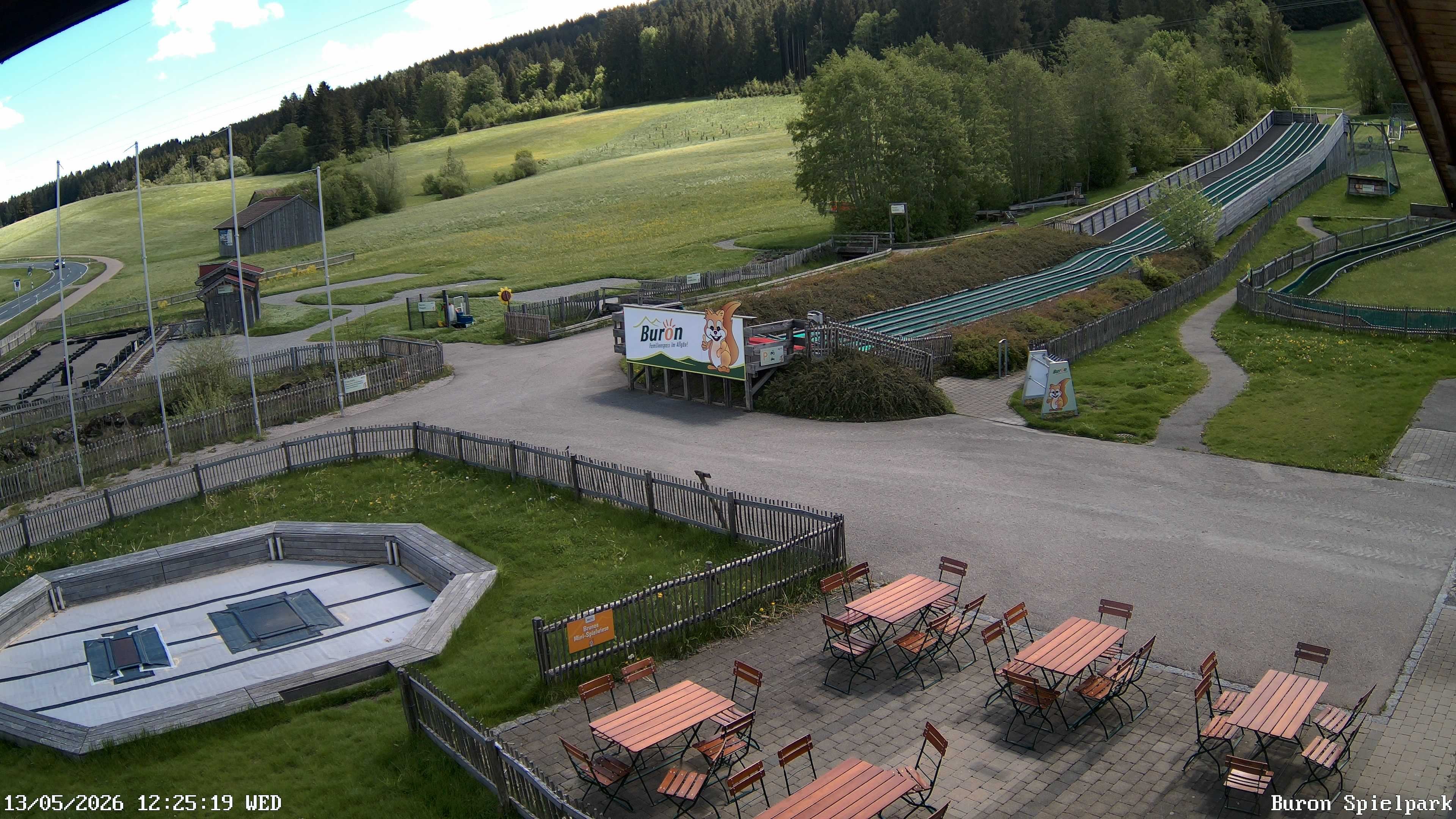 Archiv Foto Webcam Fernsicht auf den Gasthof Buron Stadl im Tal