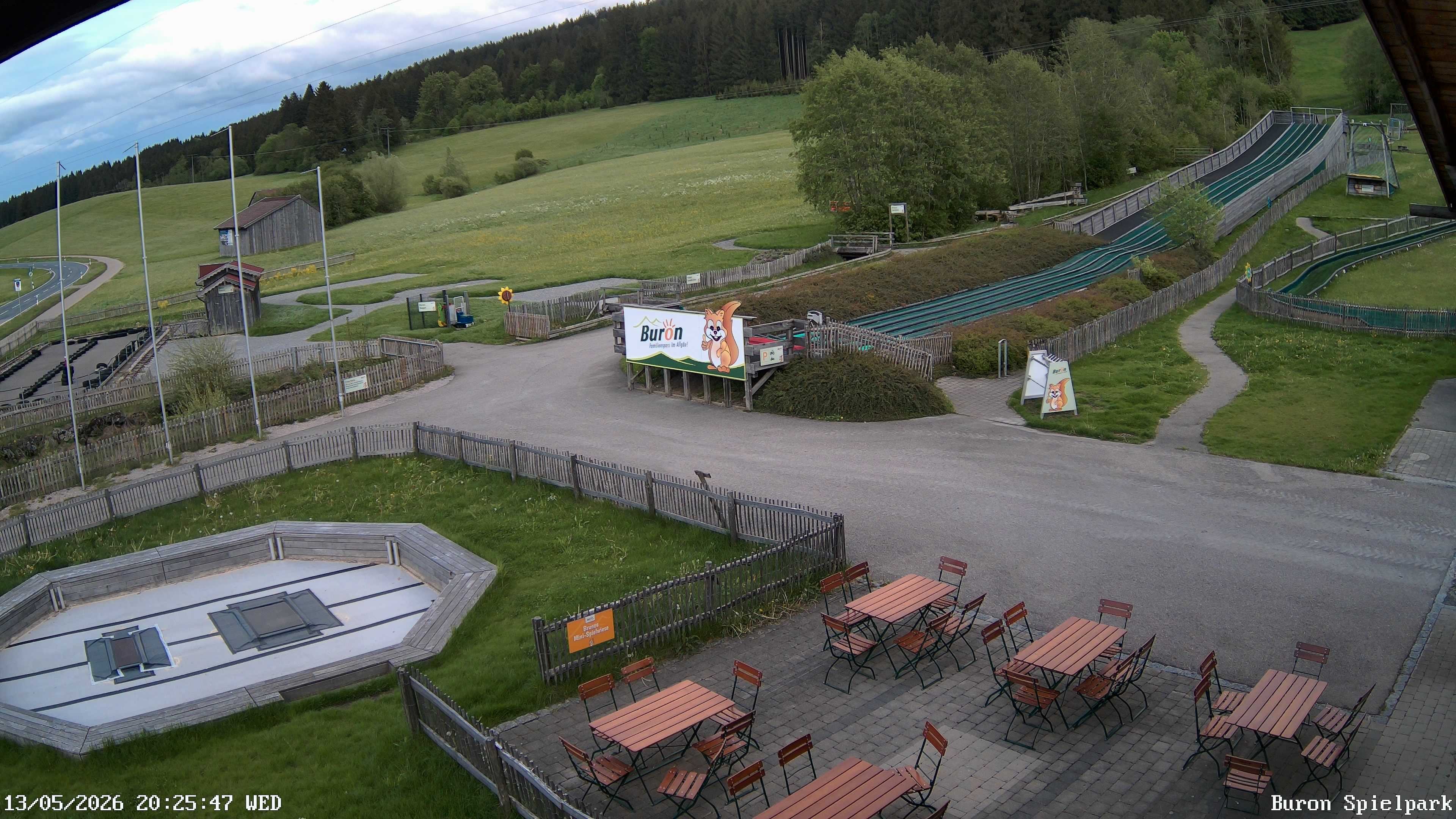 Archiv Foto Webcam Fernsicht auf den Gasthof Buron Stadl im Tal