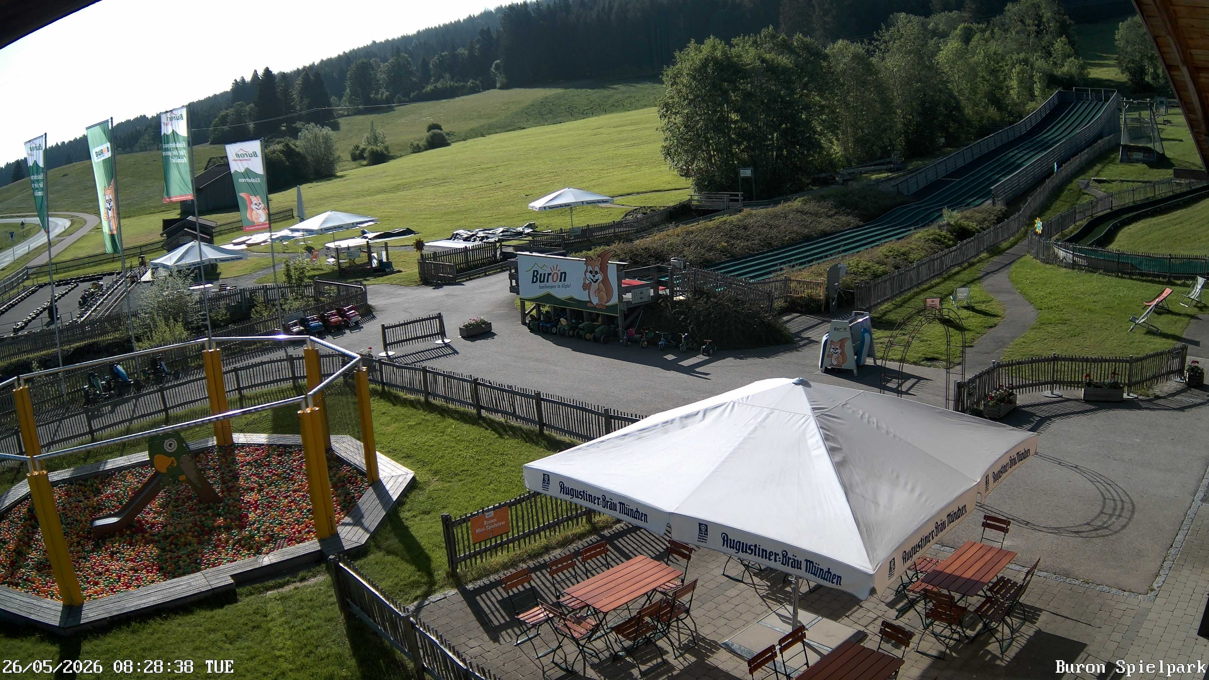 Archiv Foto Webcam Fernsicht auf den Gasthof Buron Stadl im Tal