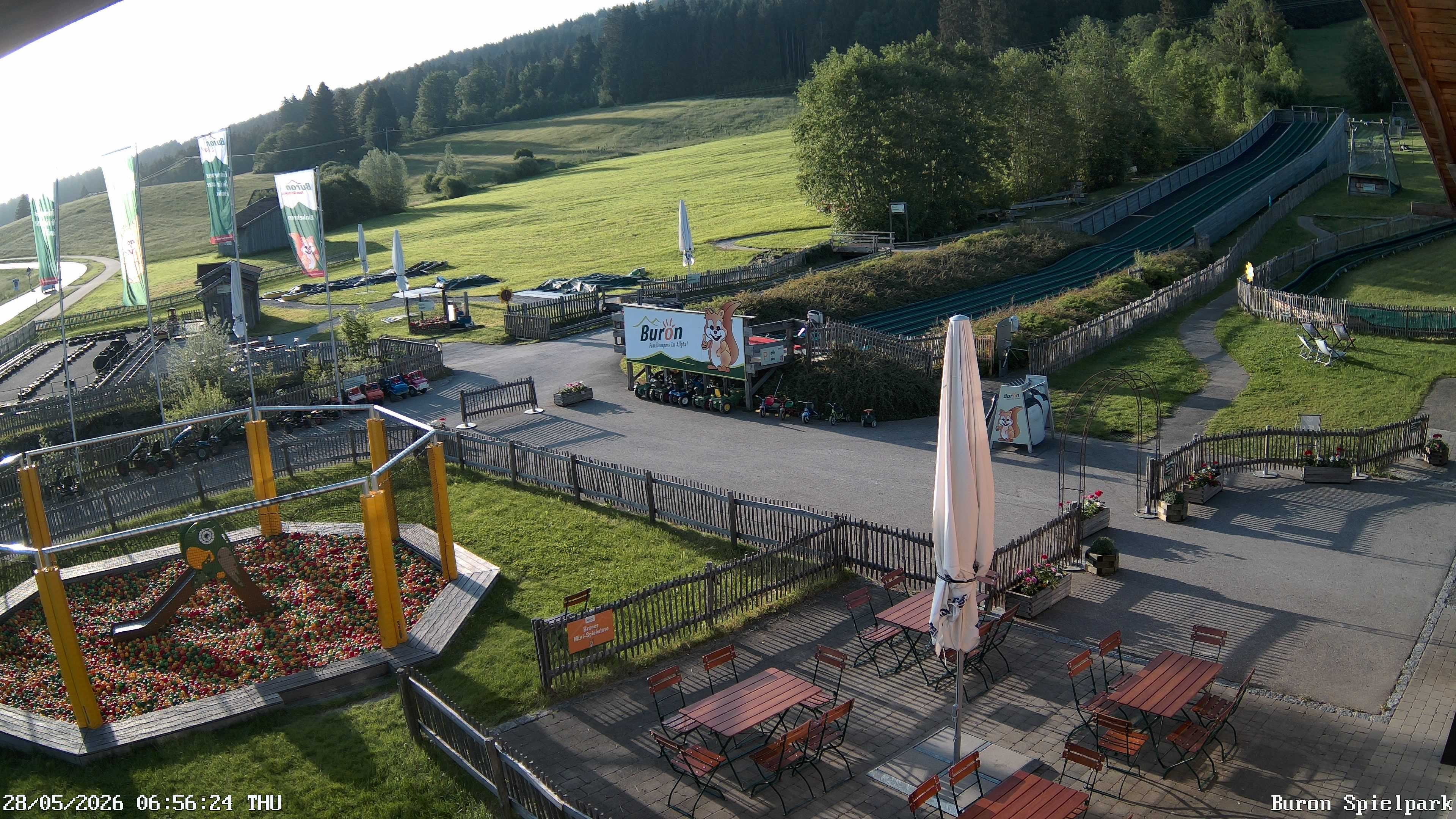 Archiv Foto Webcam Fernsicht auf den Gasthof Buron Stadl im Tal