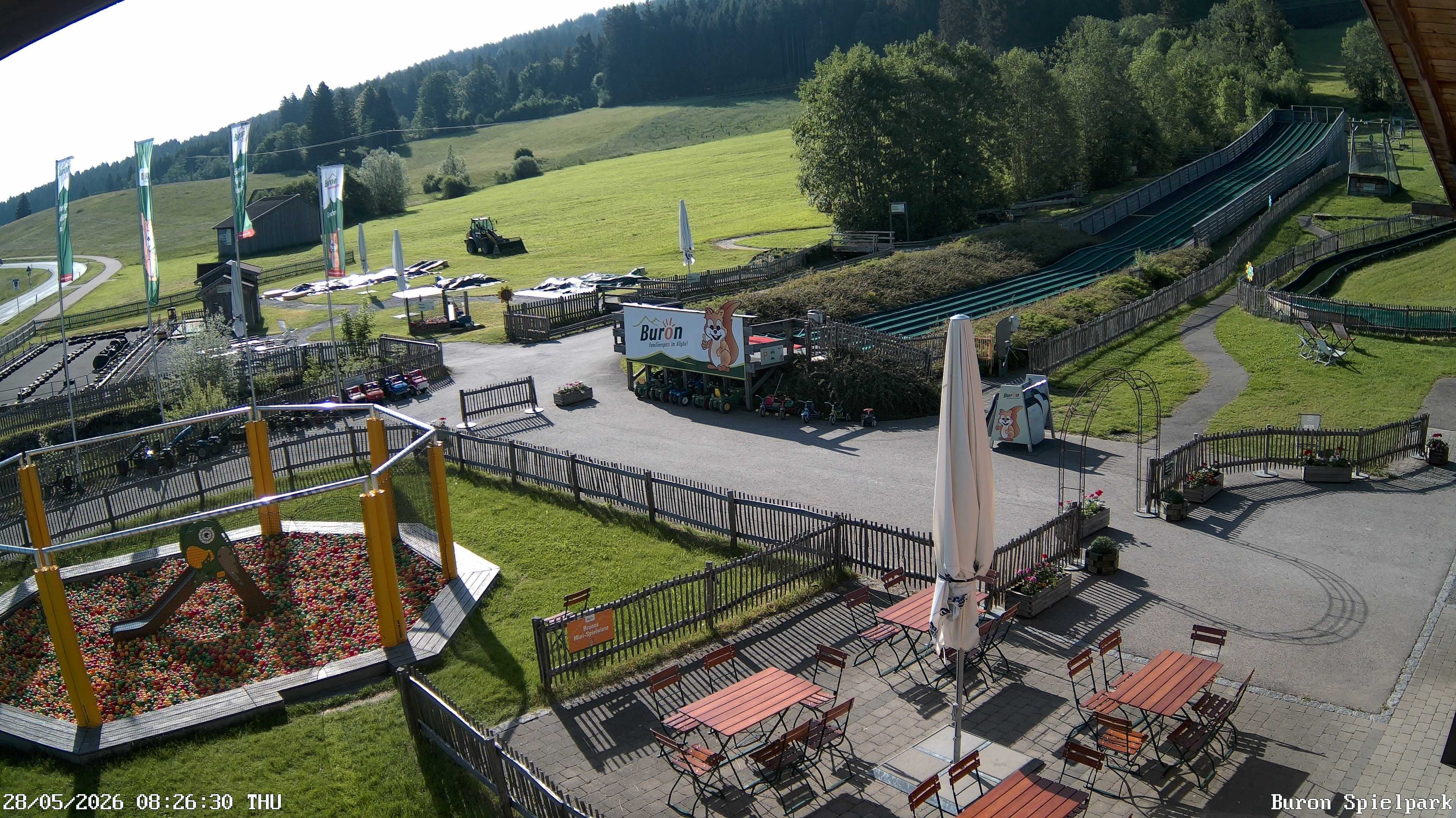 Archiv Foto Webcam Fernsicht auf den Gasthof Buron Stadl im Tal