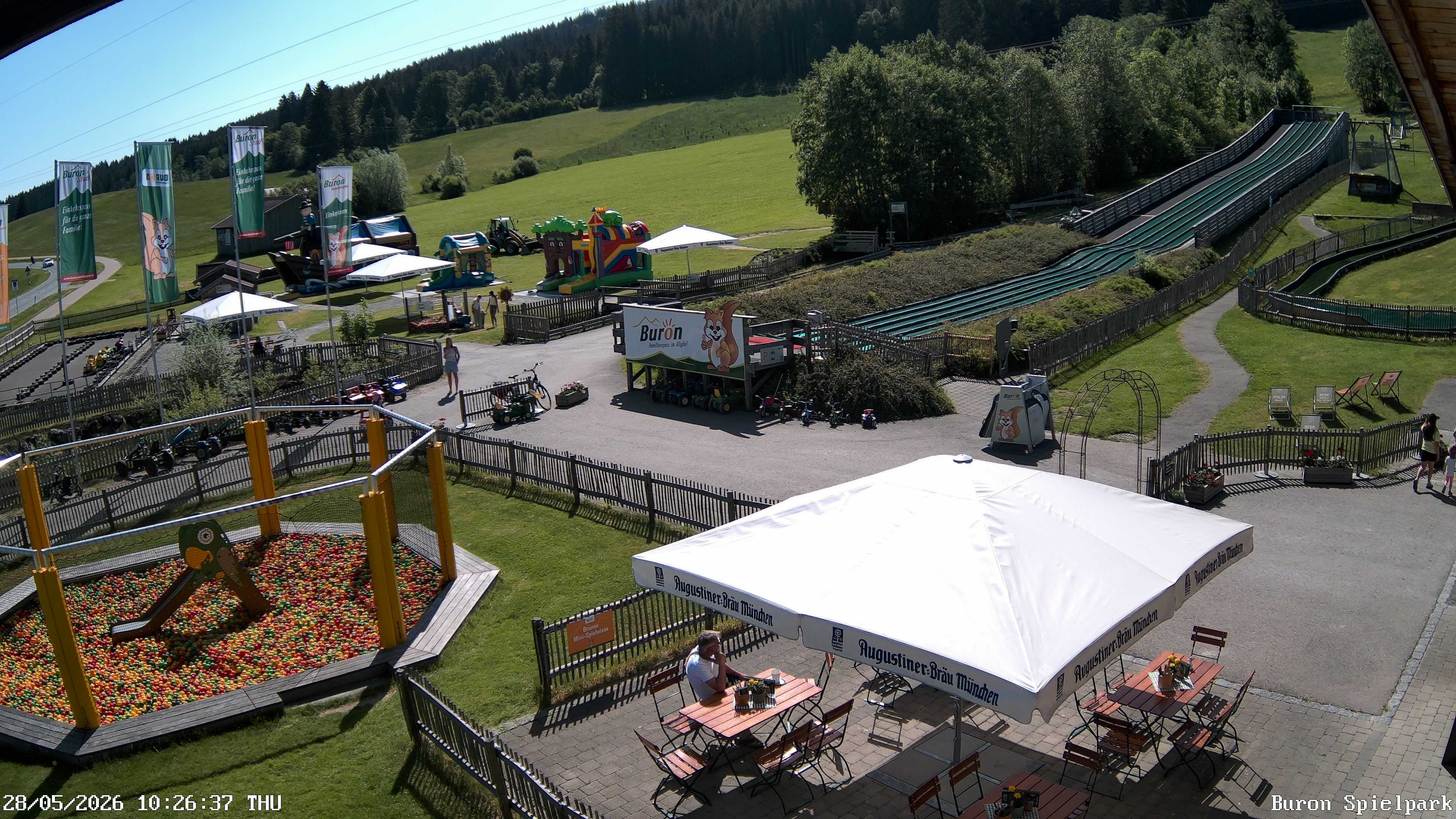 Archiv Foto Webcam Fernsicht auf den Gasthof Buron Stadl im Tal