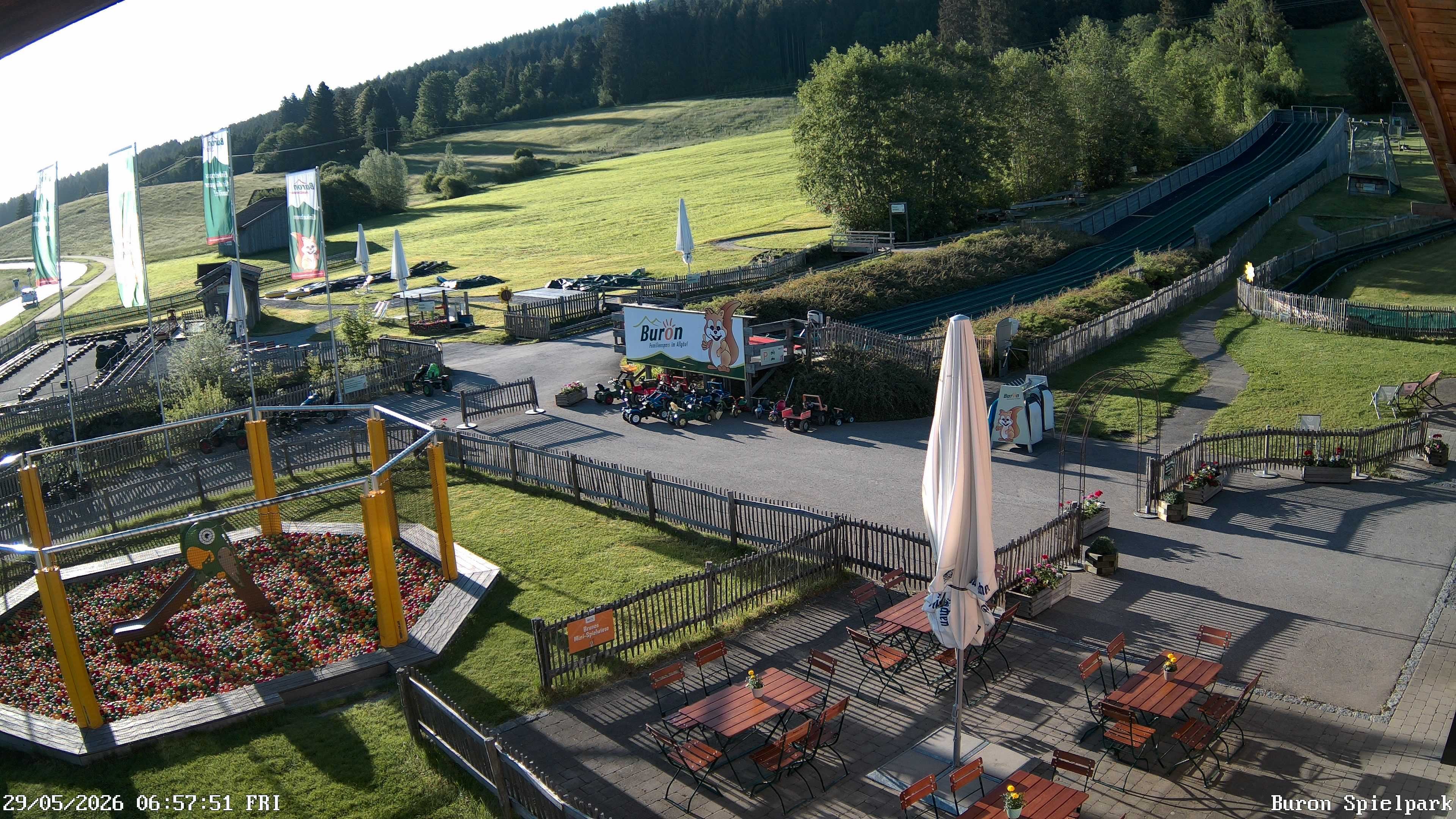 Archiv Foto Webcam Fernsicht auf den Gasthof Buron Stadl im Tal