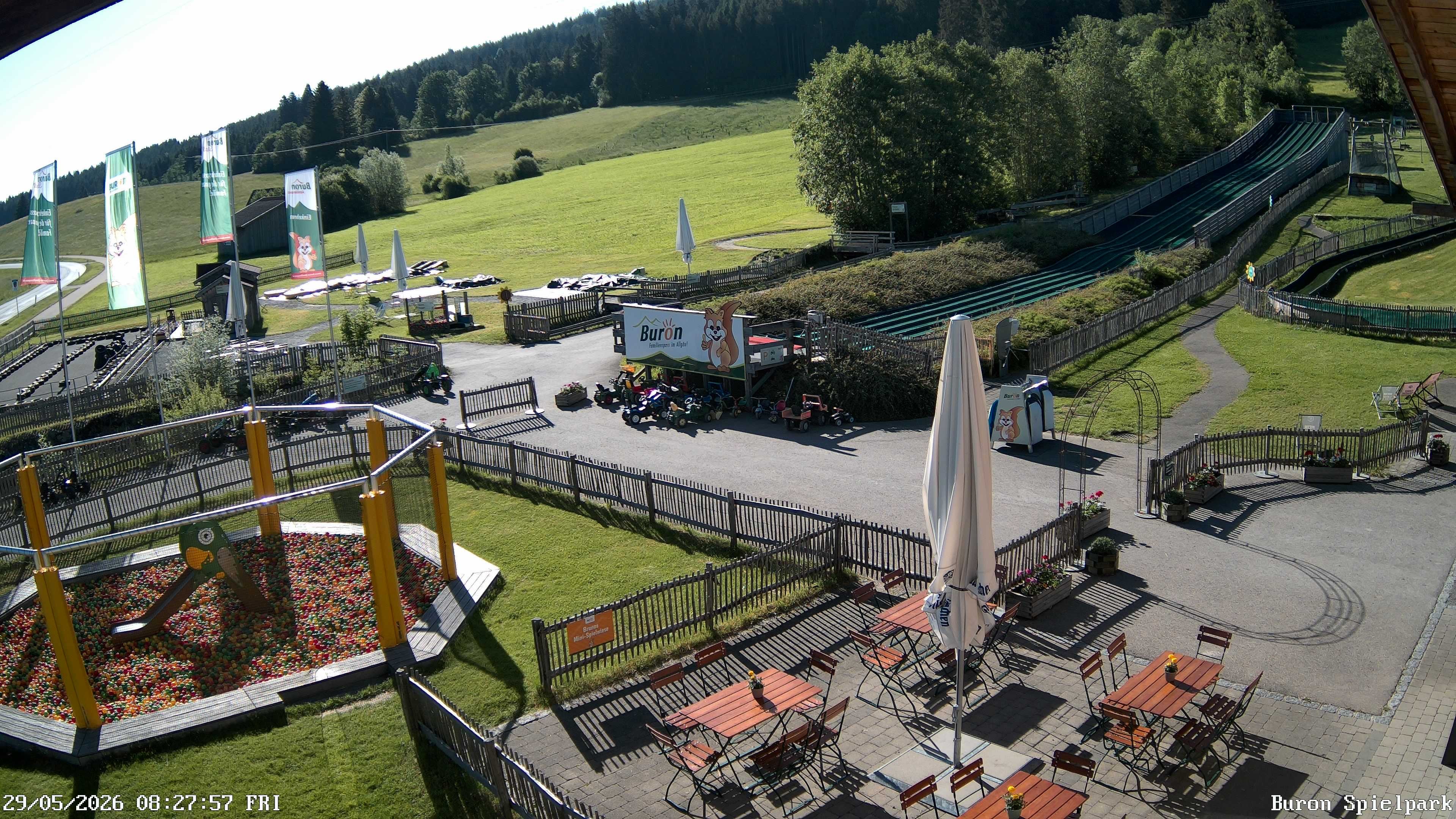 Archiv Foto Webcam Fernsicht auf den Gasthof Buron Stadl im Tal