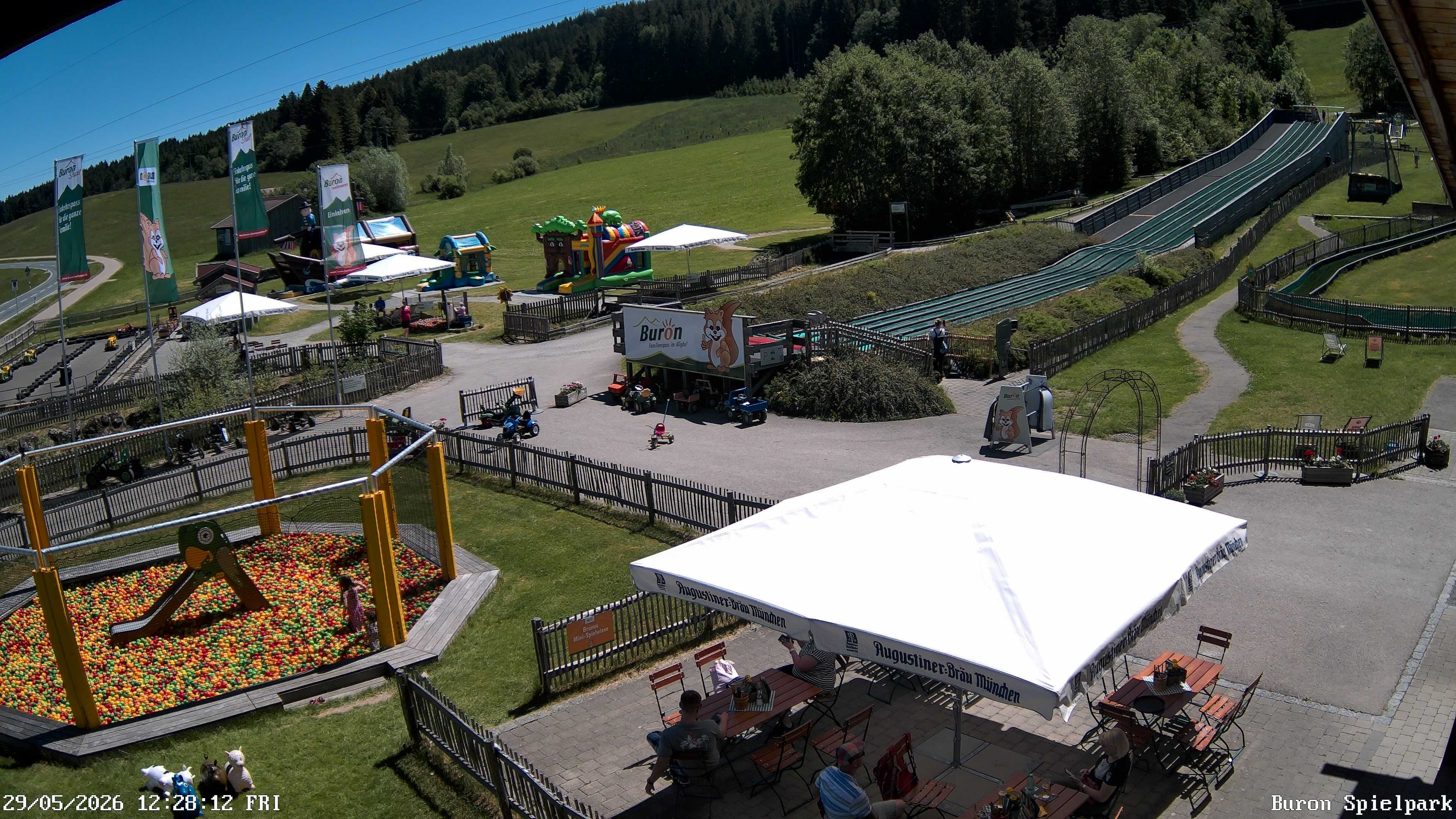 Archiv Foto Webcam Fernsicht auf den Gasthof Buron Stadl im Tal
