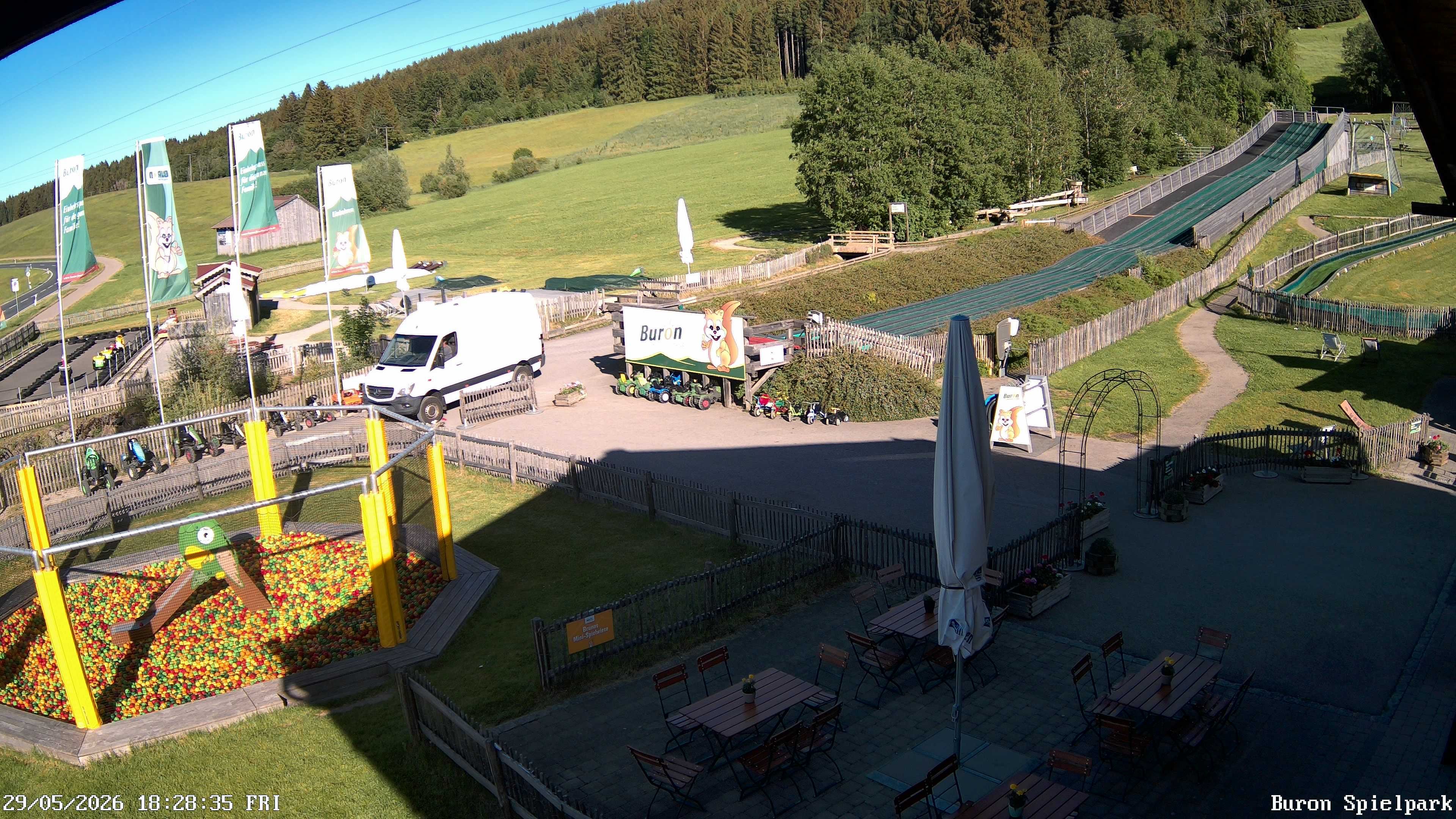 Archiv Foto Webcam Fernsicht auf den Gasthof Buron Stadl im Tal