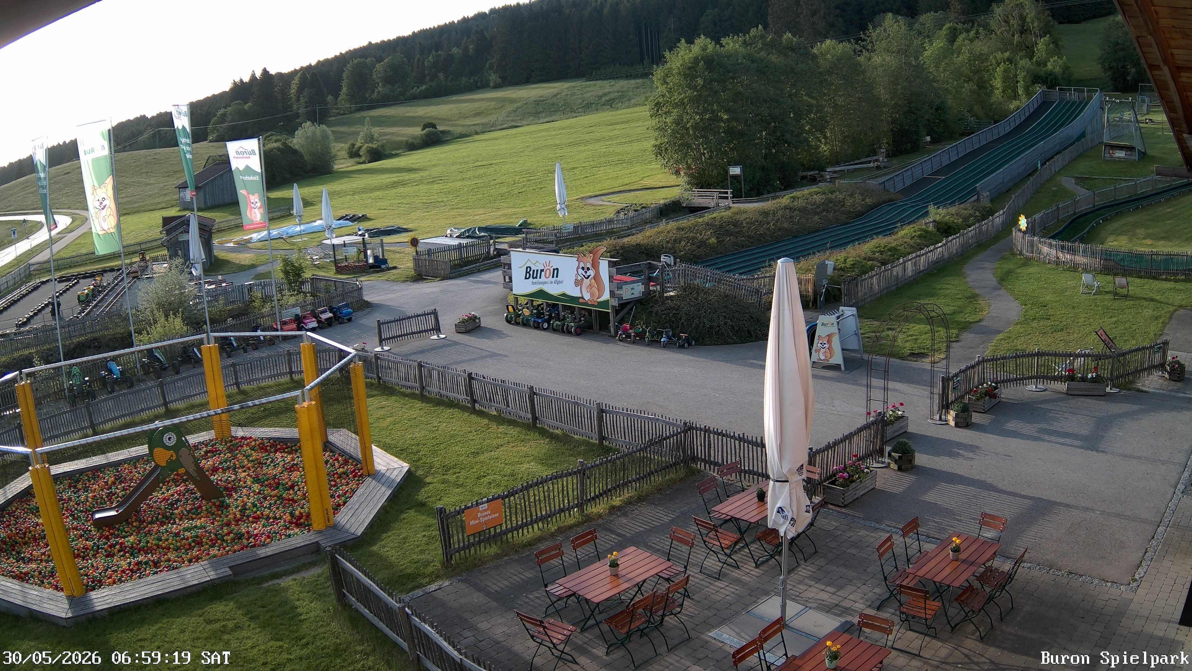 Archiv Foto Webcam Fernsicht auf den Gasthof Buron Stadl im Tal