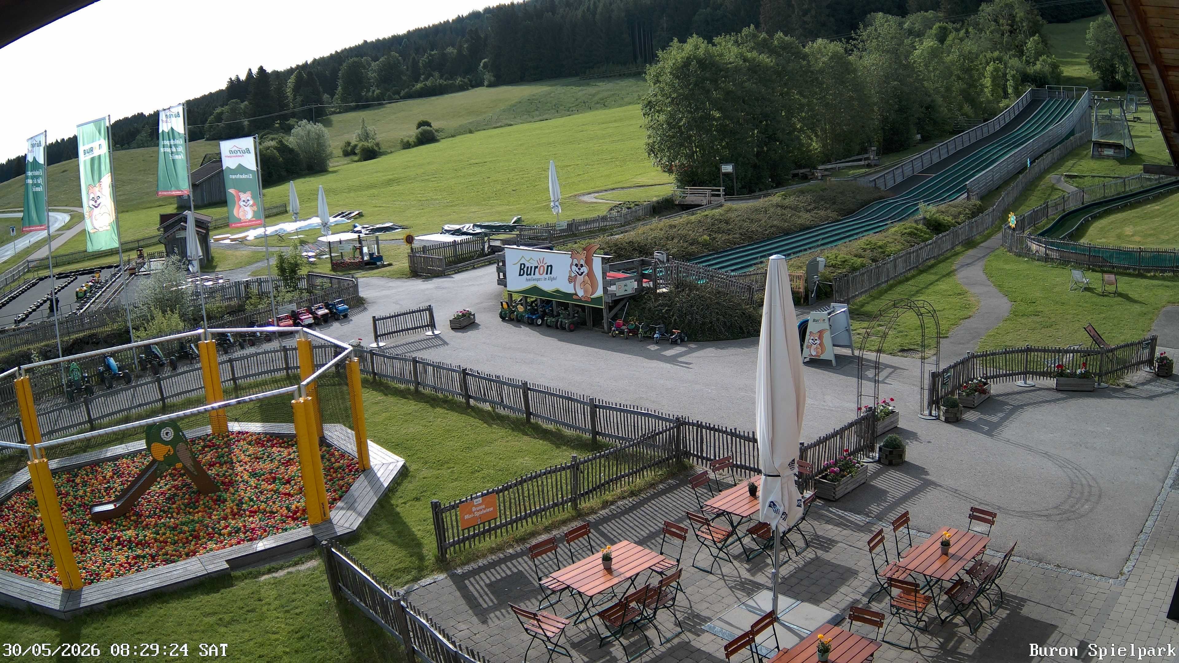 Archiv Foto Webcam Fernsicht auf den Gasthof Buron Stadl im Tal