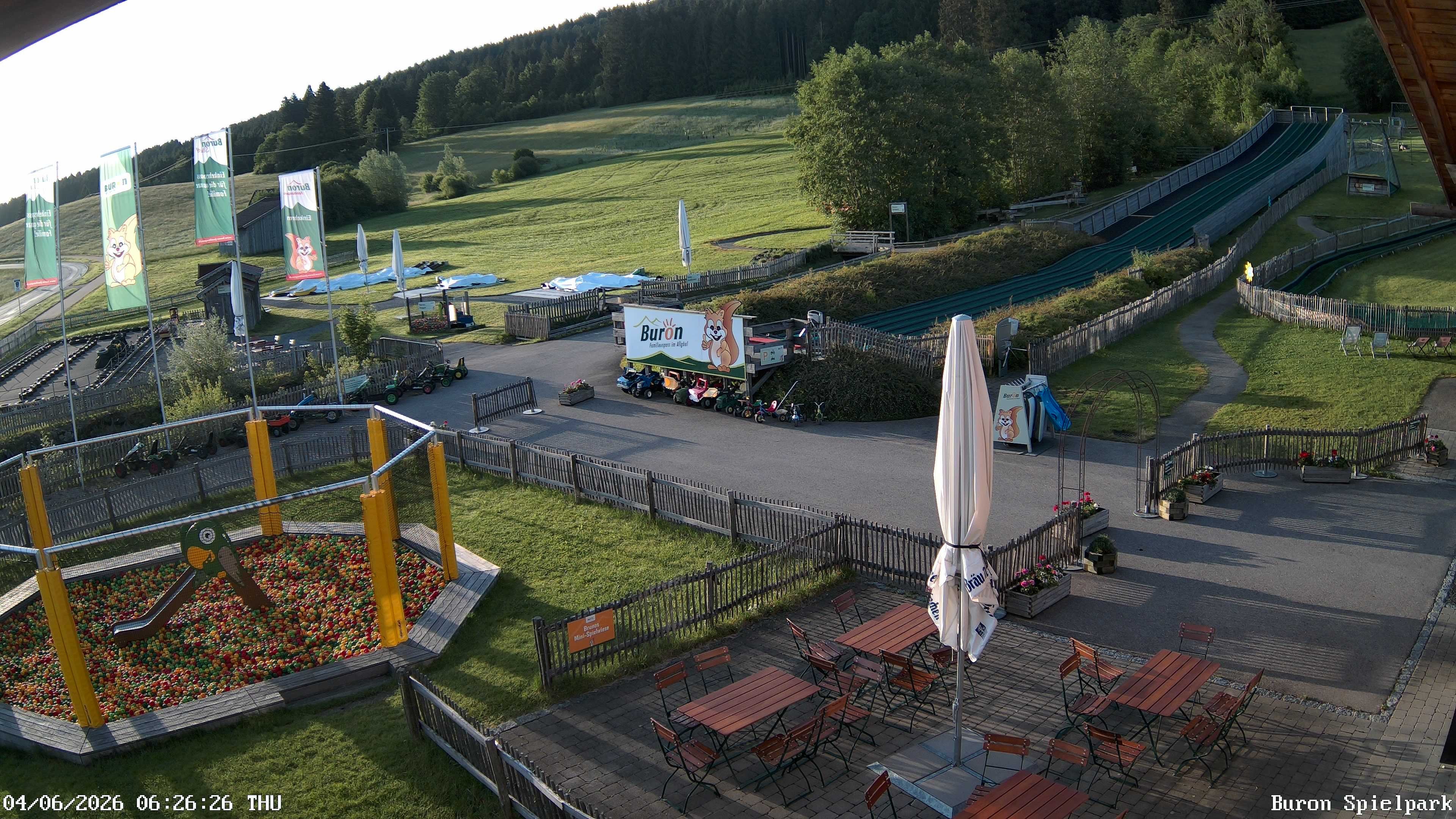 Archiv Foto Webcam Fernsicht auf den Gasthof Buron Stadl im Tal