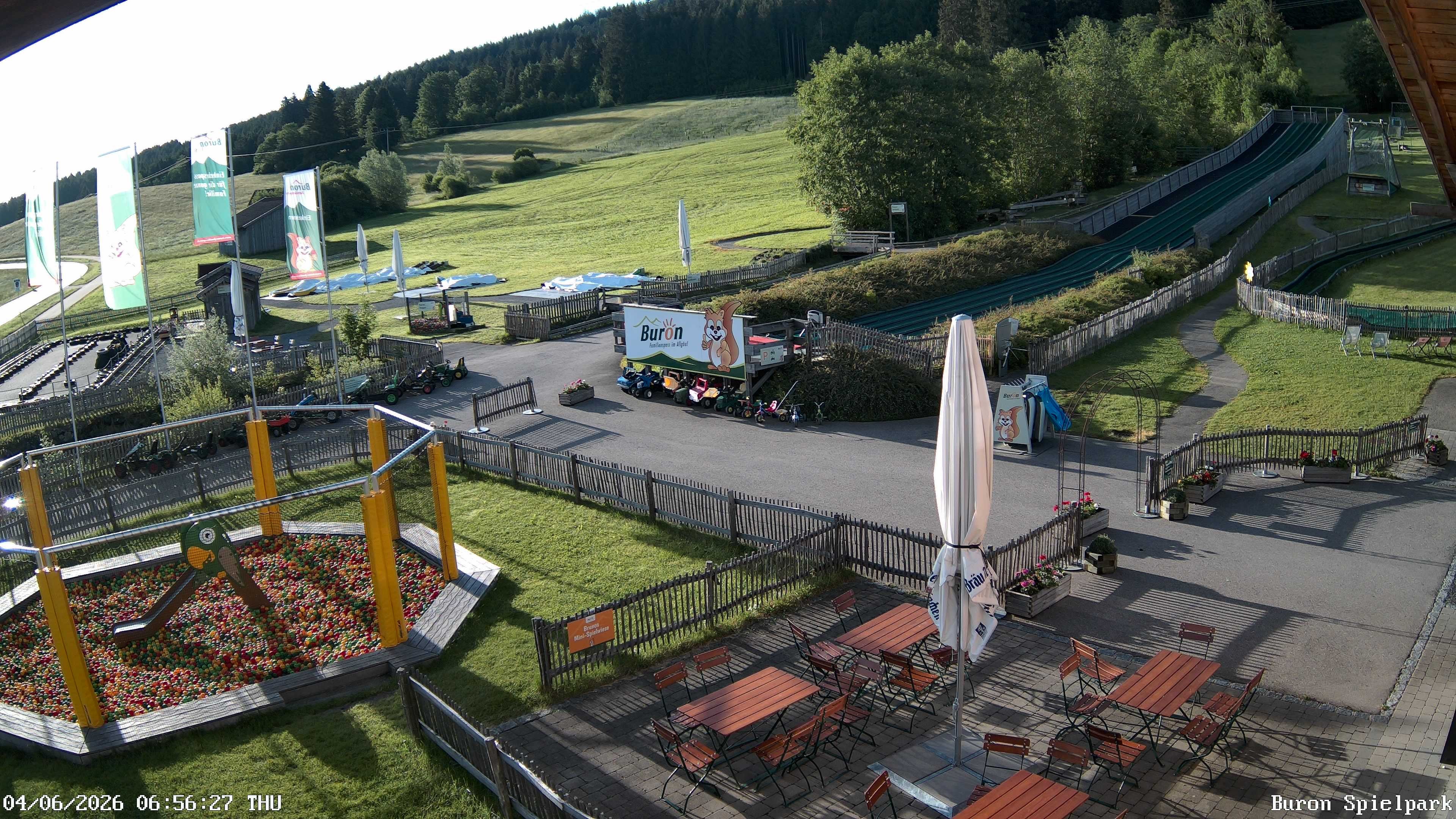 Archiv Foto Webcam Fernsicht auf den Gasthof Buron Stadl im Tal