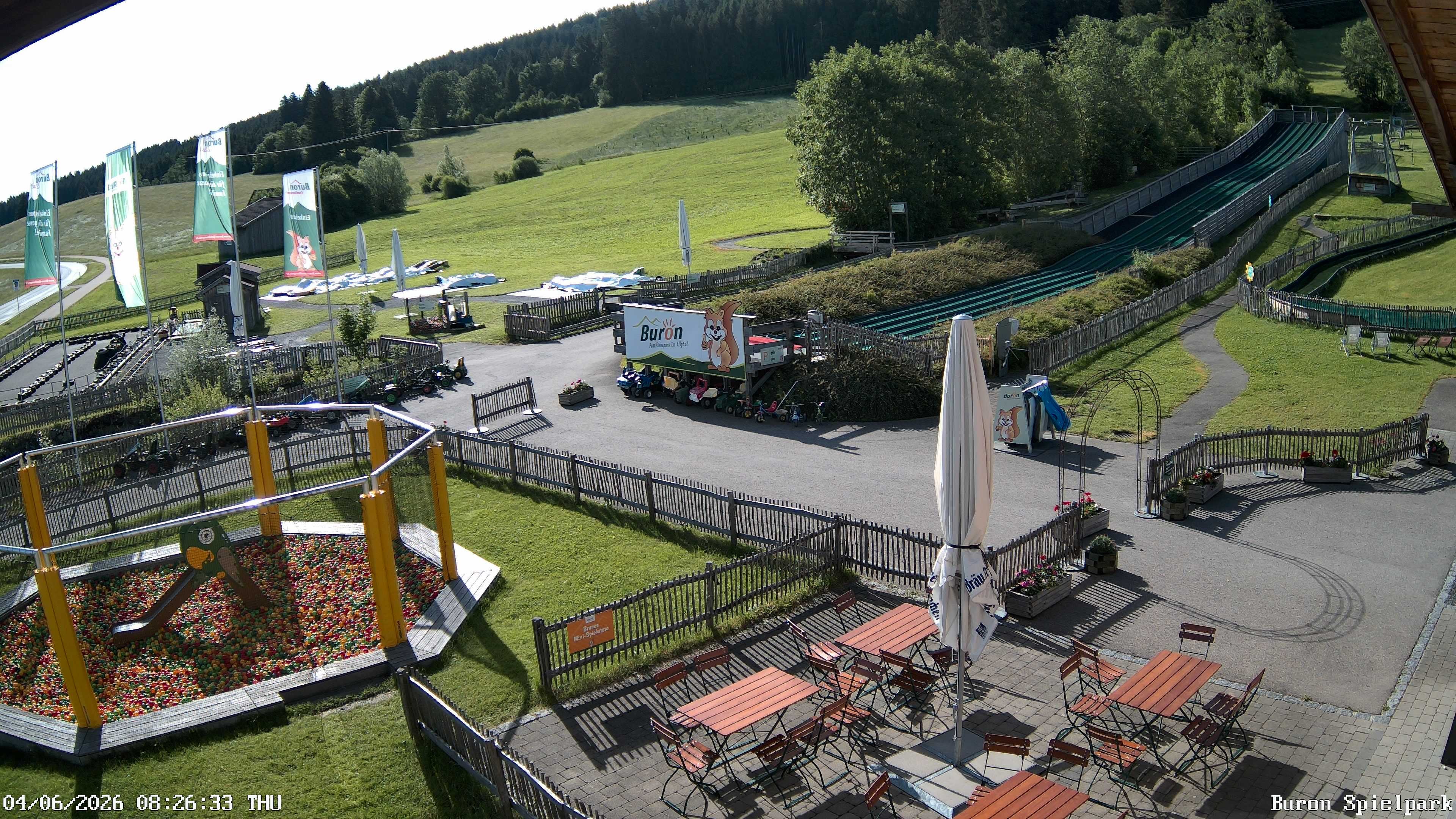 Archiv Foto Webcam Fernsicht auf den Gasthof Buron Stadl im Tal