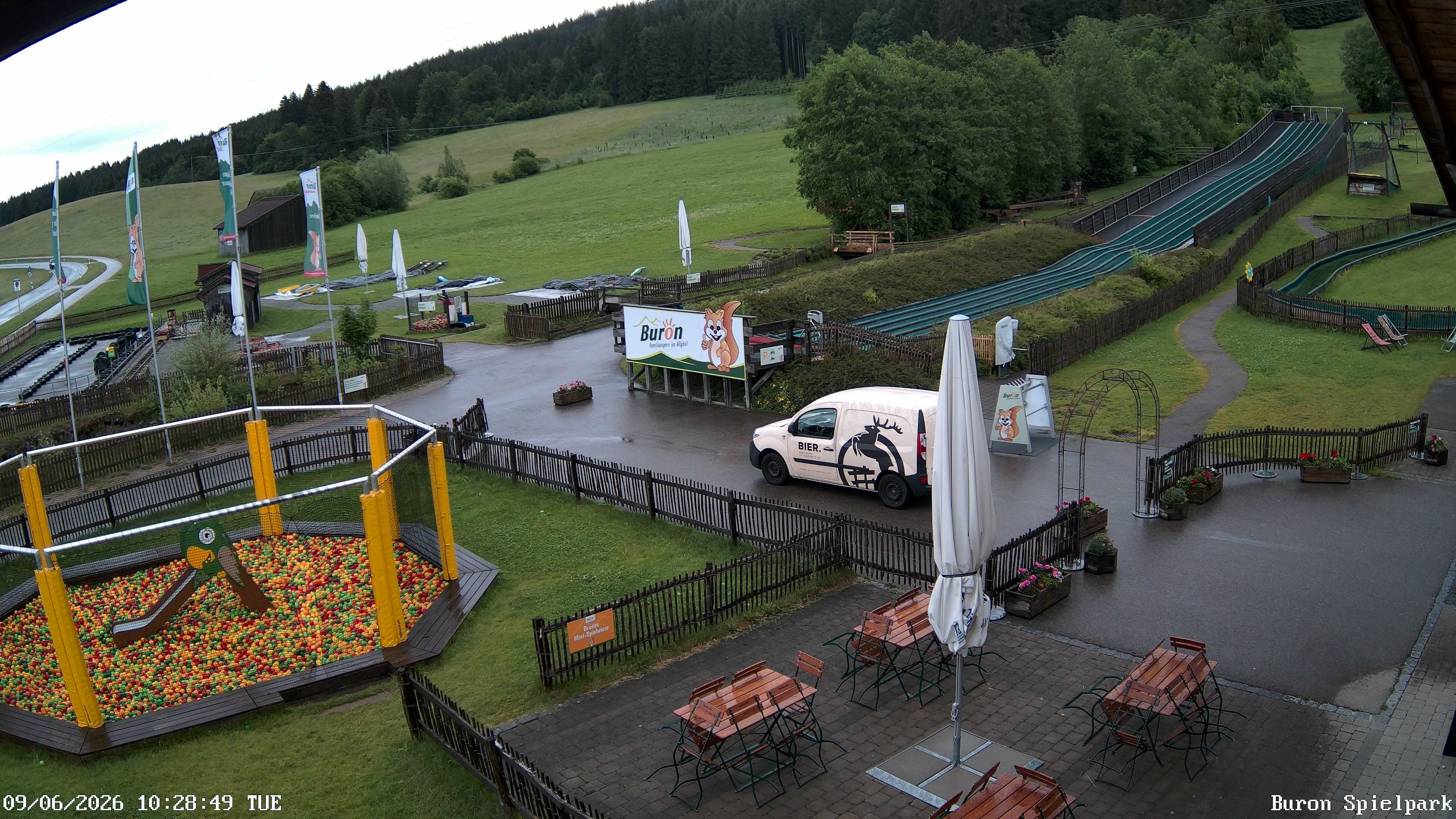 Archiv Foto Webcam Fernsicht auf den Gasthof Buron Stadl im Tal