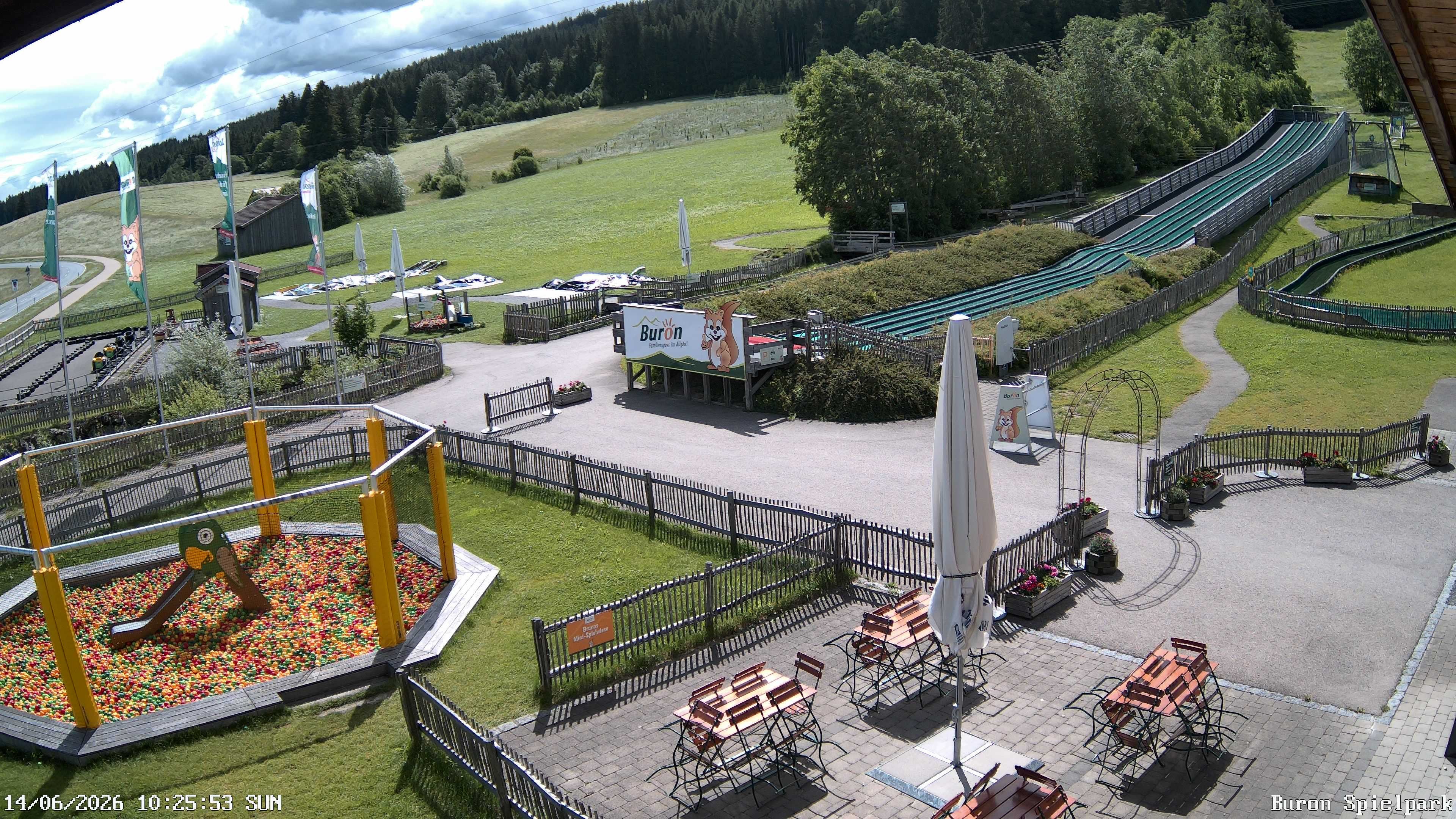 Archiv Foto Webcam Fernsicht auf den Gasthof Buron Stadl im Tal