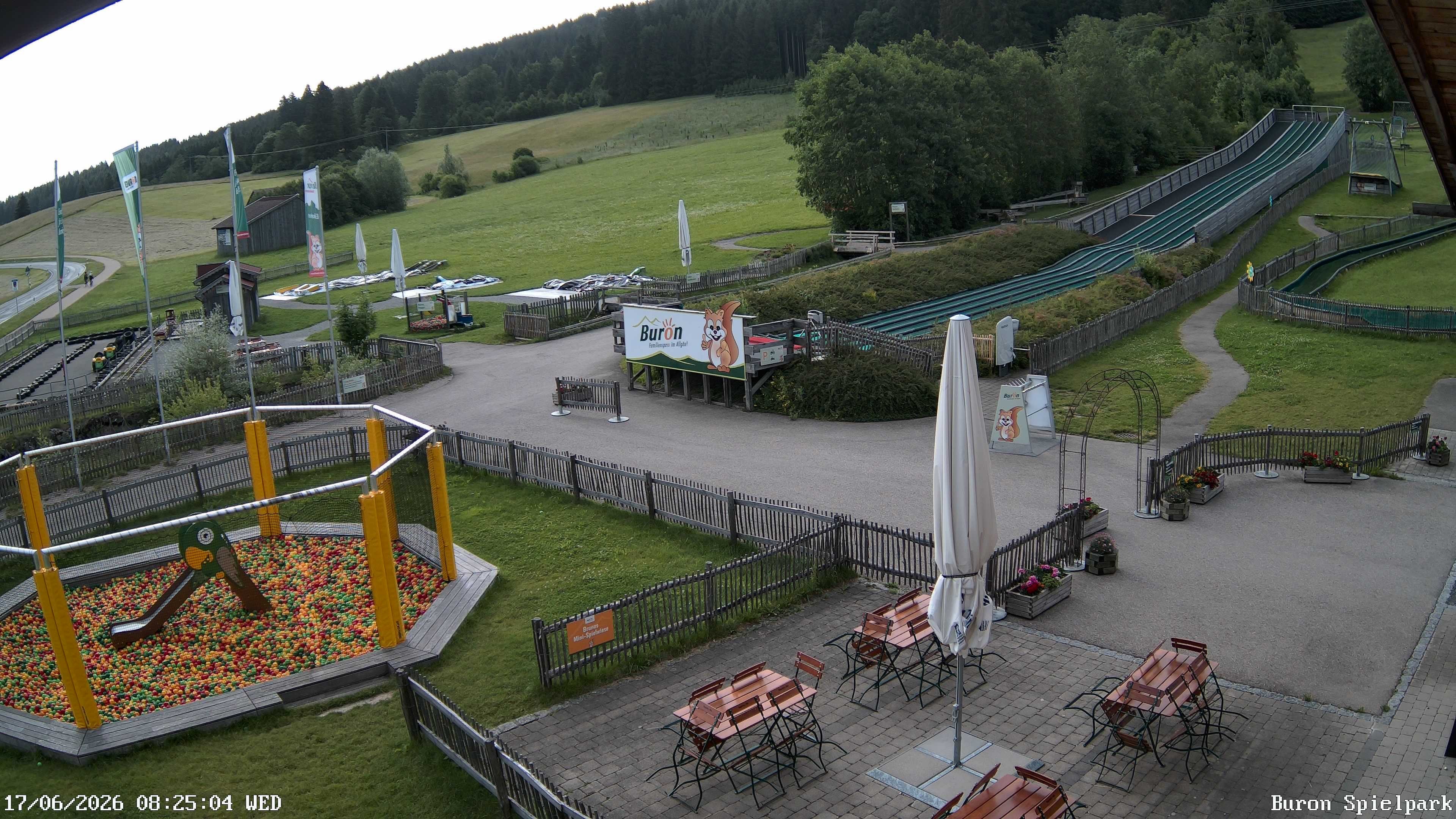 Archiv Foto Webcam Fernsicht auf den Gasthof Buron Stadl im Tal