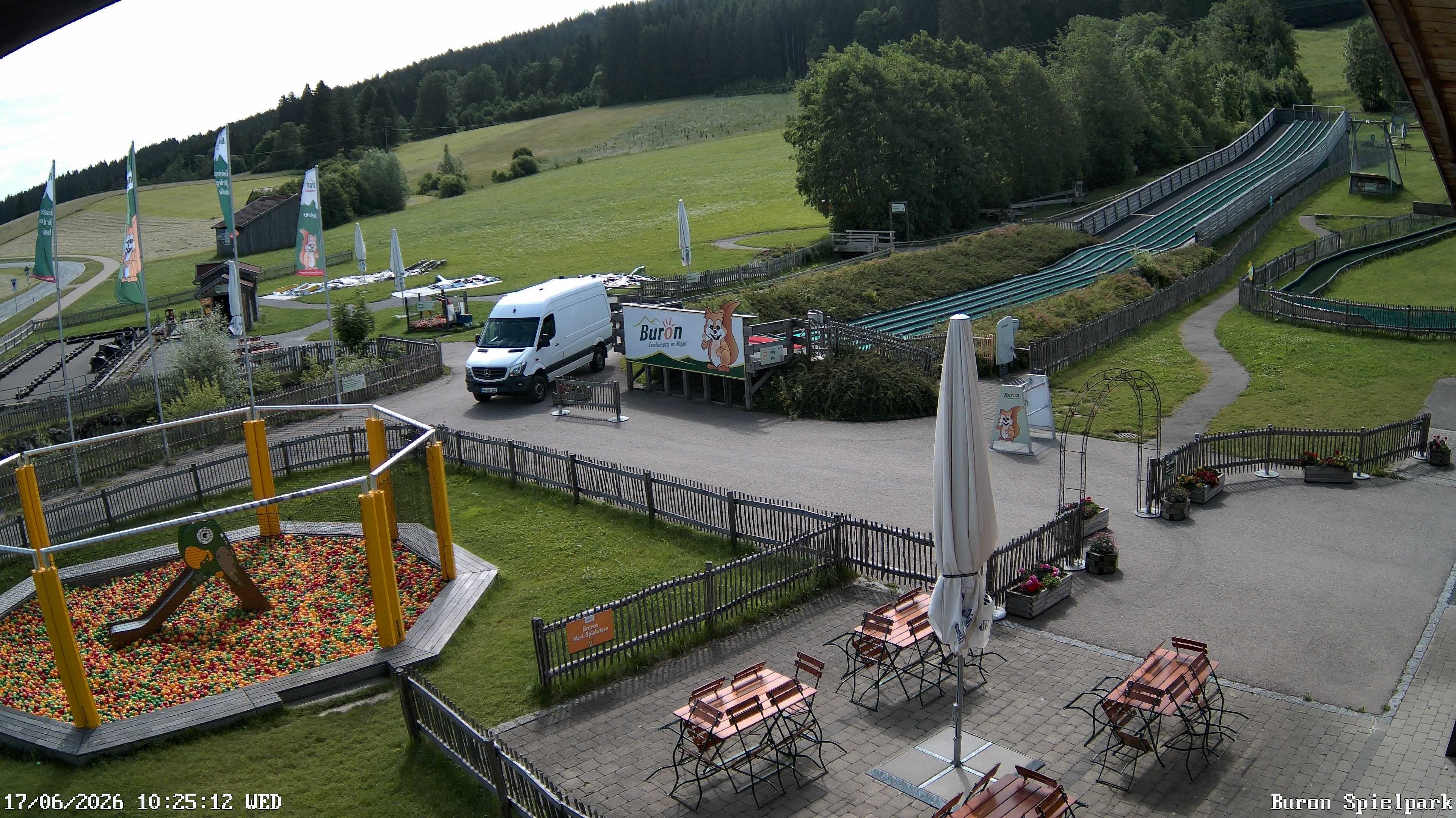 Archiv Foto Webcam Fernsicht auf den Gasthof Buron Stadl im Tal