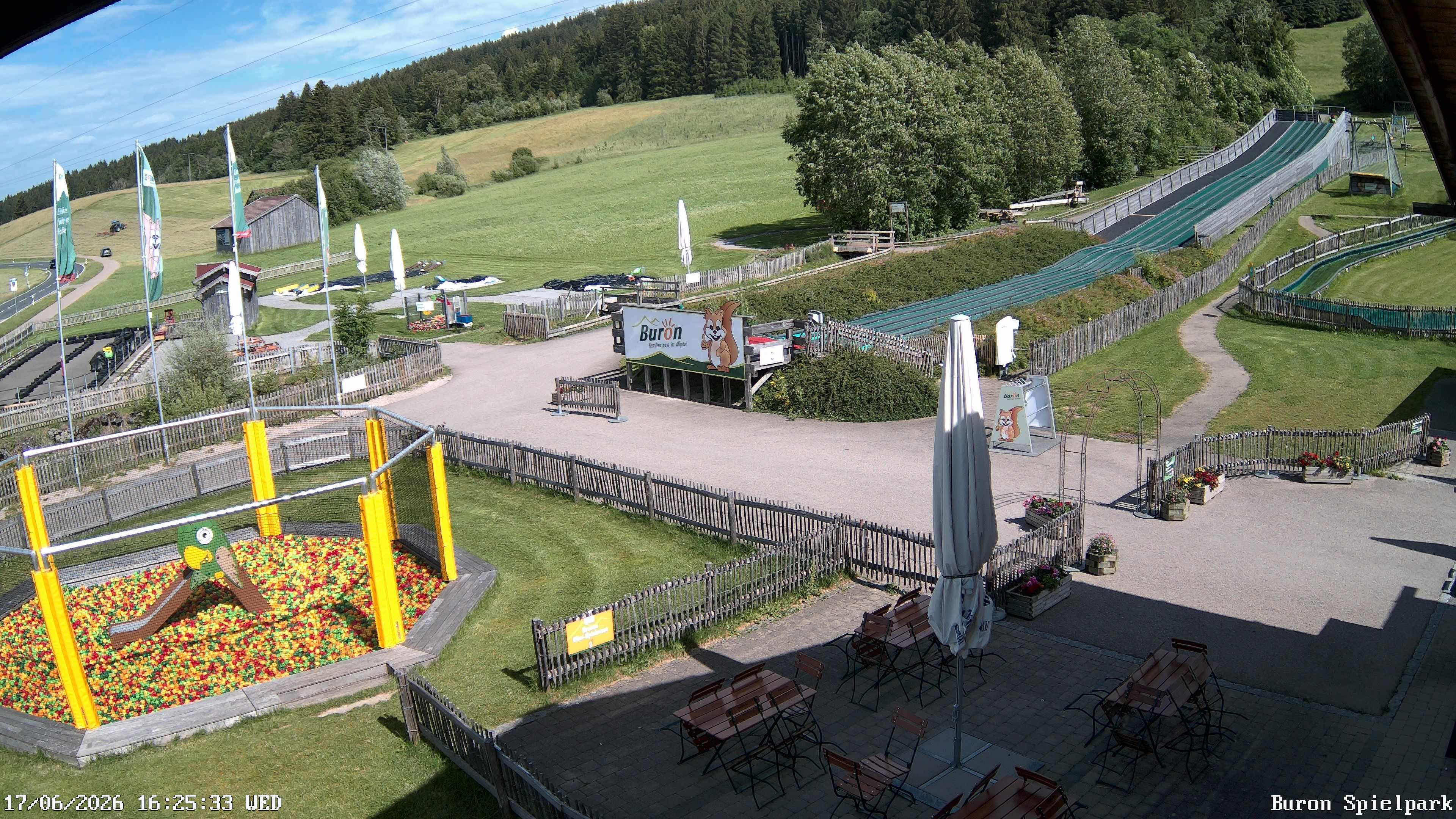 Archiv Foto Webcam Fernsicht auf den Gasthof Buron Stadl im Tal