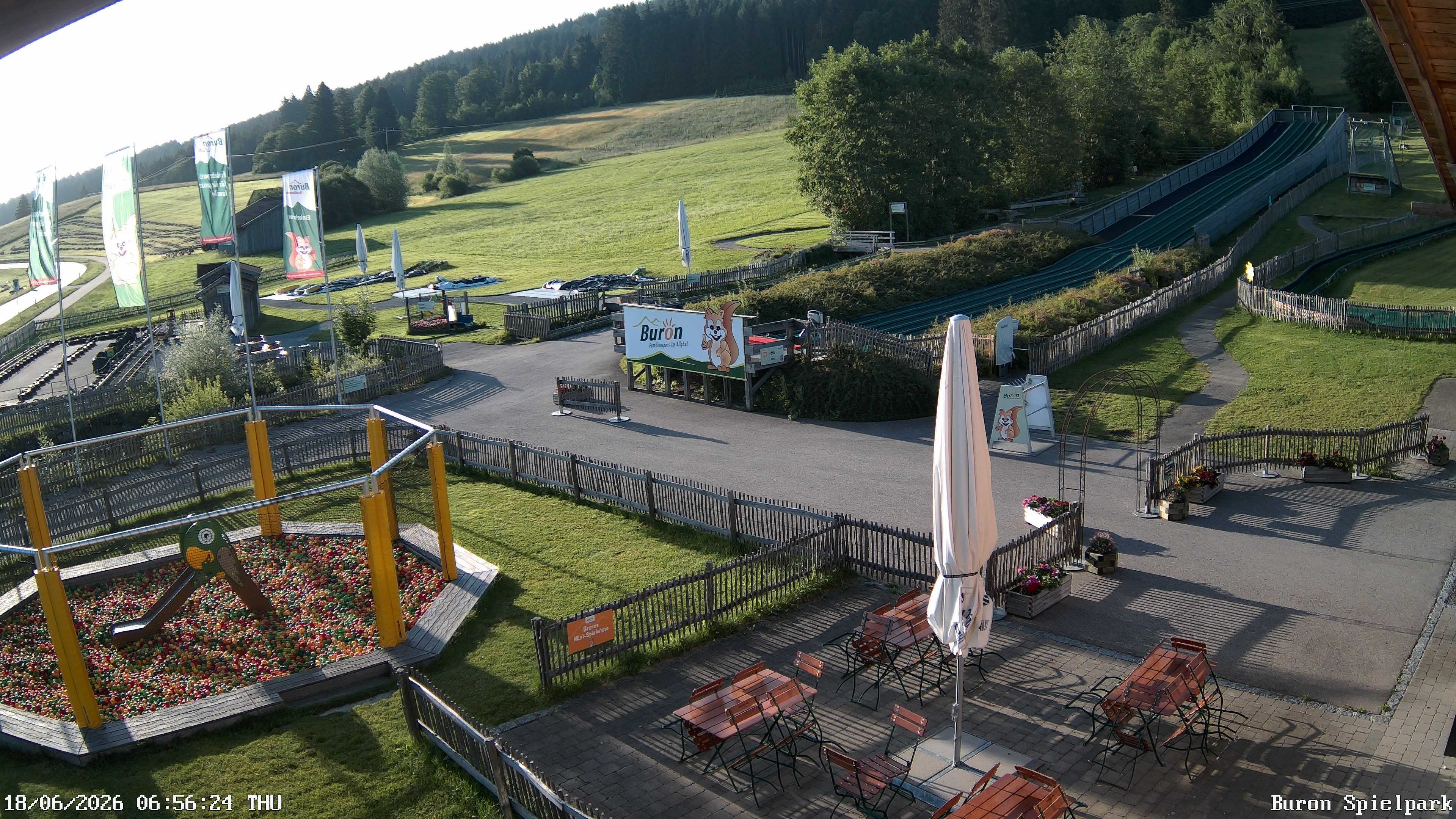 Archiv Foto Webcam Fernsicht auf den Gasthof Buron Stadl im Tal