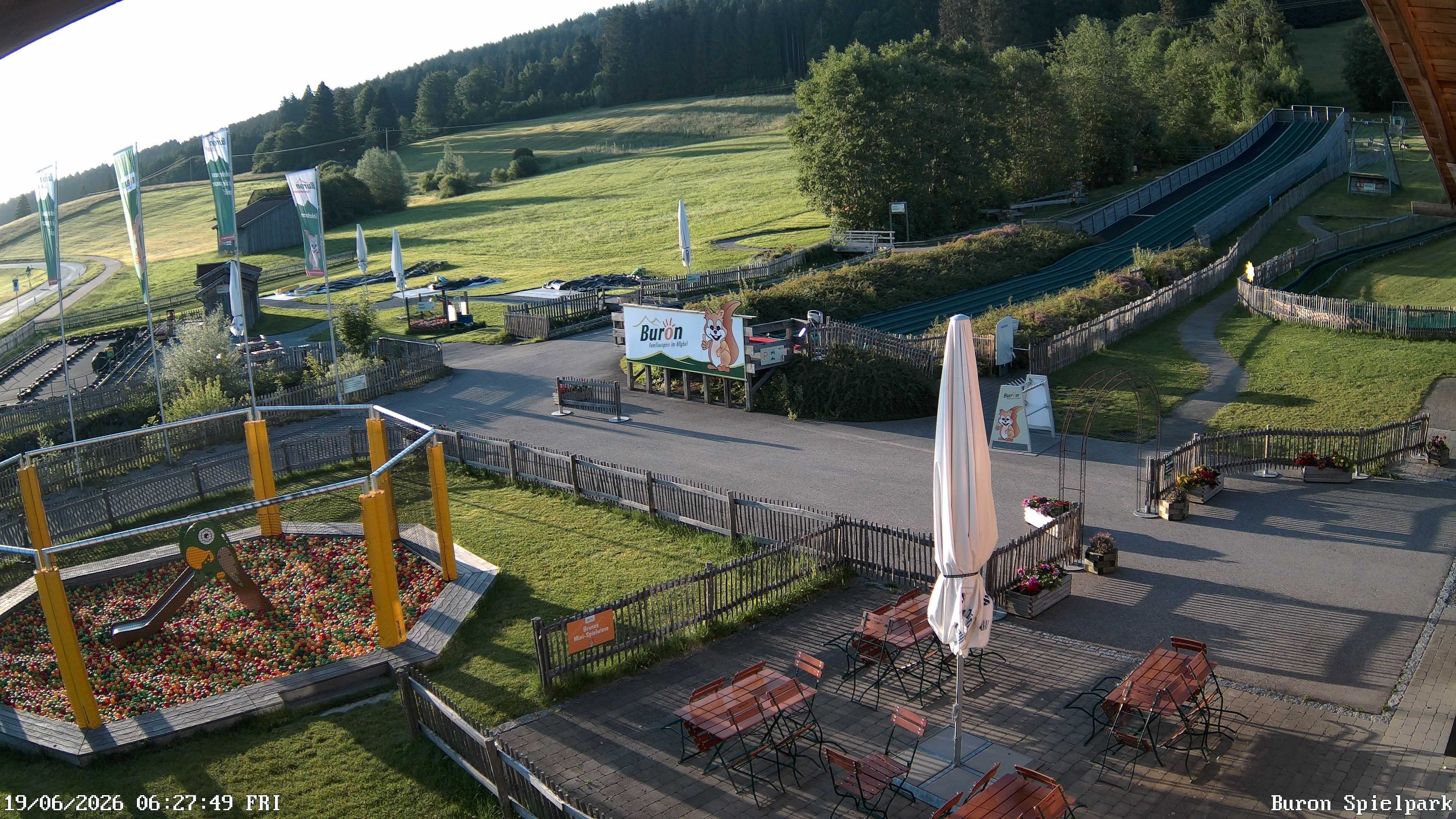 Archiv Foto Webcam Fernsicht auf den Gasthof Buron Stadl im Tal