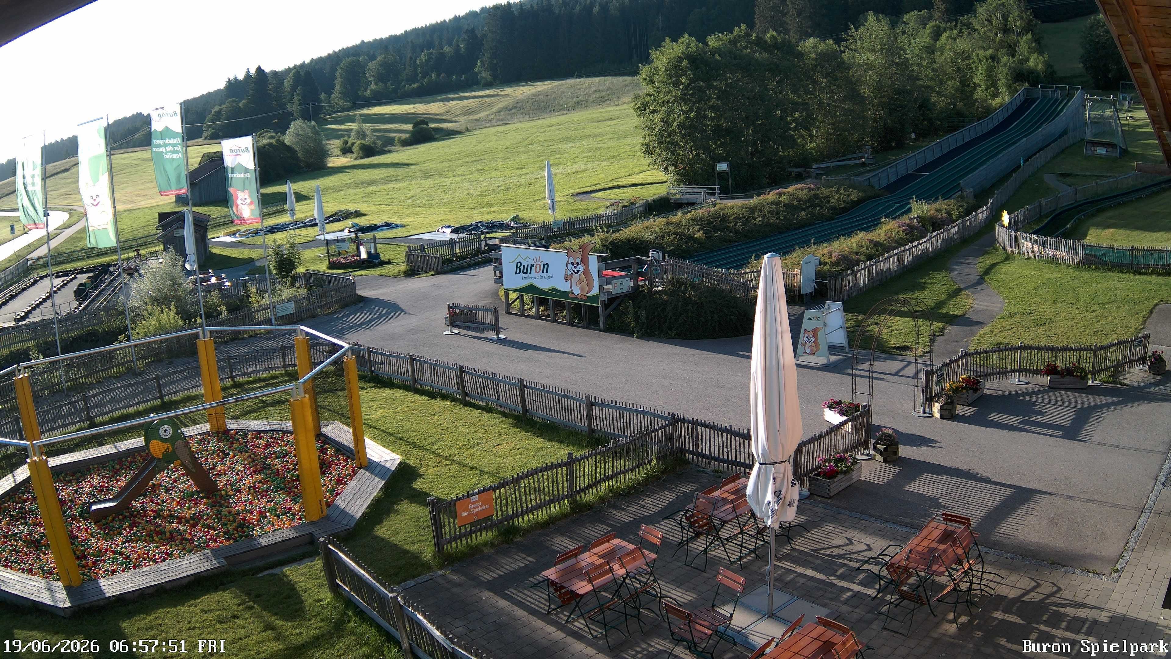 Archiv Foto Webcam Fernsicht auf den Gasthof Buron Stadl im Tal