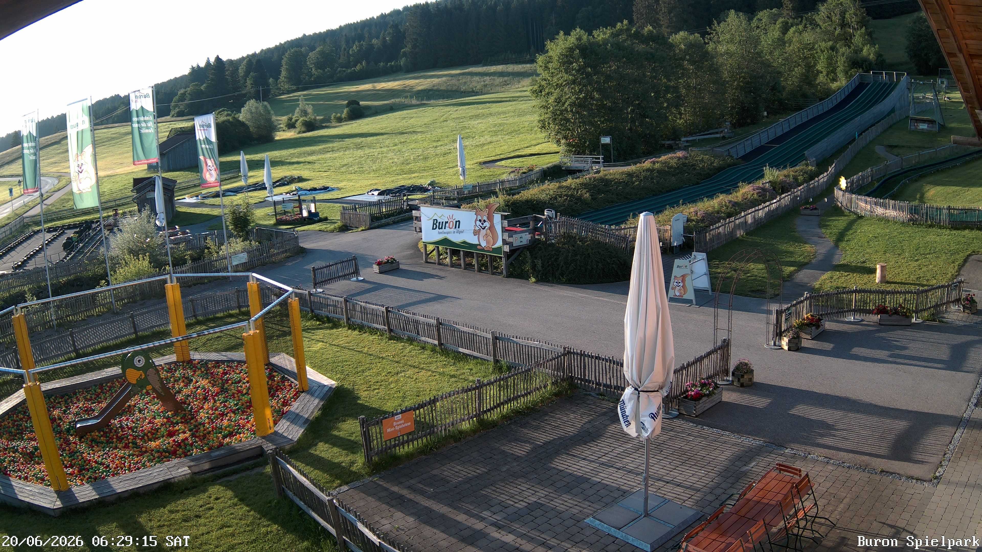 Archiv Foto Webcam Fernsicht auf den Gasthof Buron Stadl im Tal