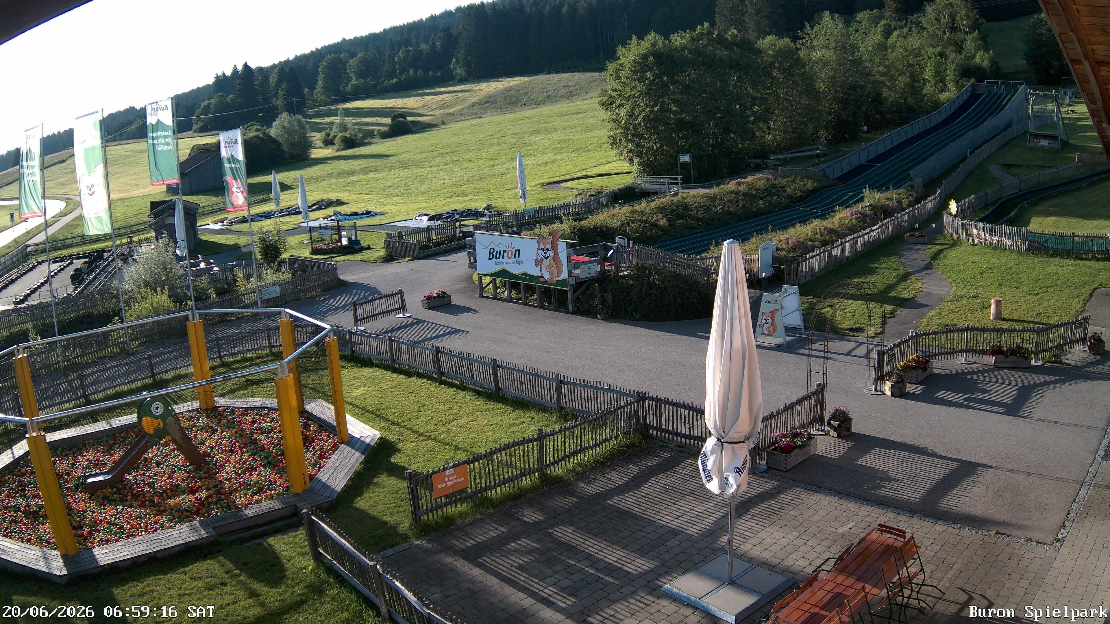 Archiv Foto Webcam Fernsicht auf den Gasthof Buron Stadl im Tal