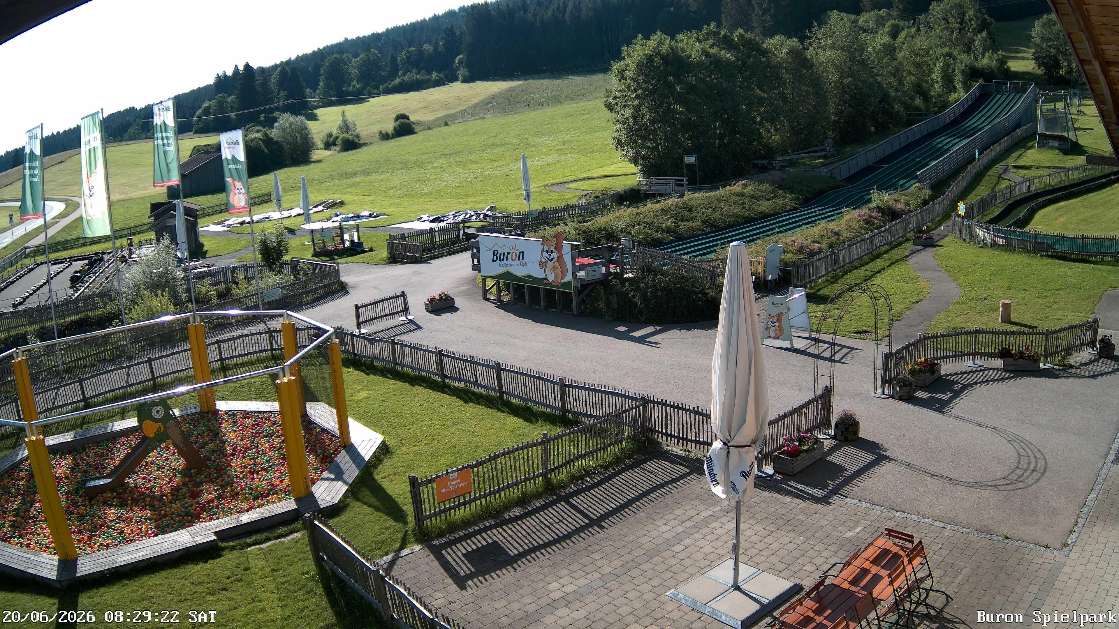 Archiv Foto Webcam Fernsicht auf den Gasthof Buron Stadl im Tal