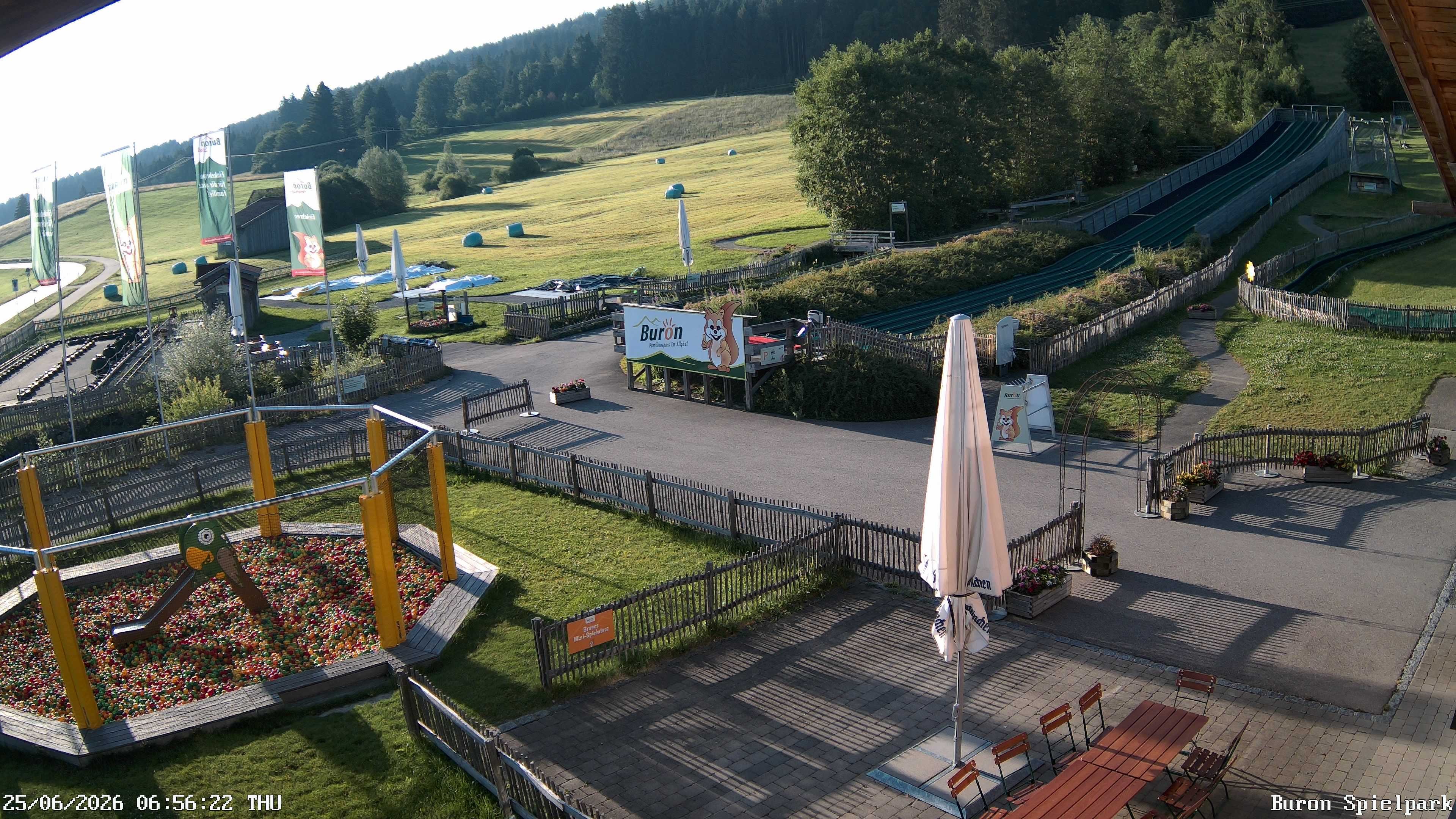 Archiv Foto Webcam Fernsicht auf den Gasthof Buron Stadl im Tal