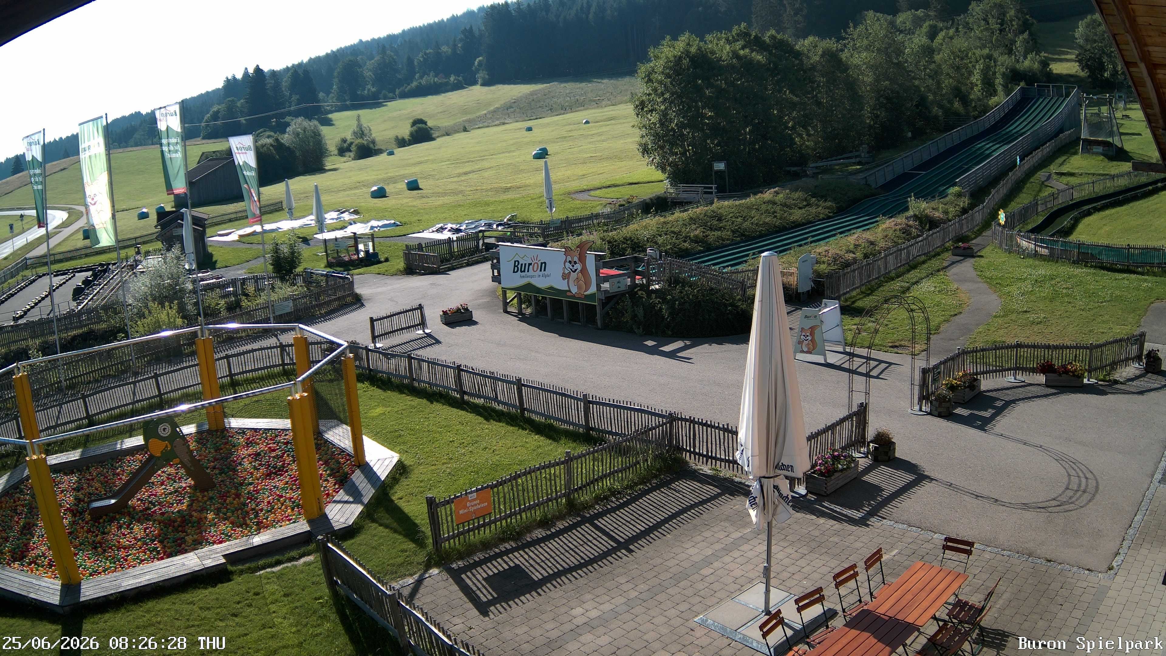 Archiv Foto Webcam Fernsicht auf den Gasthof Buron Stadl im Tal