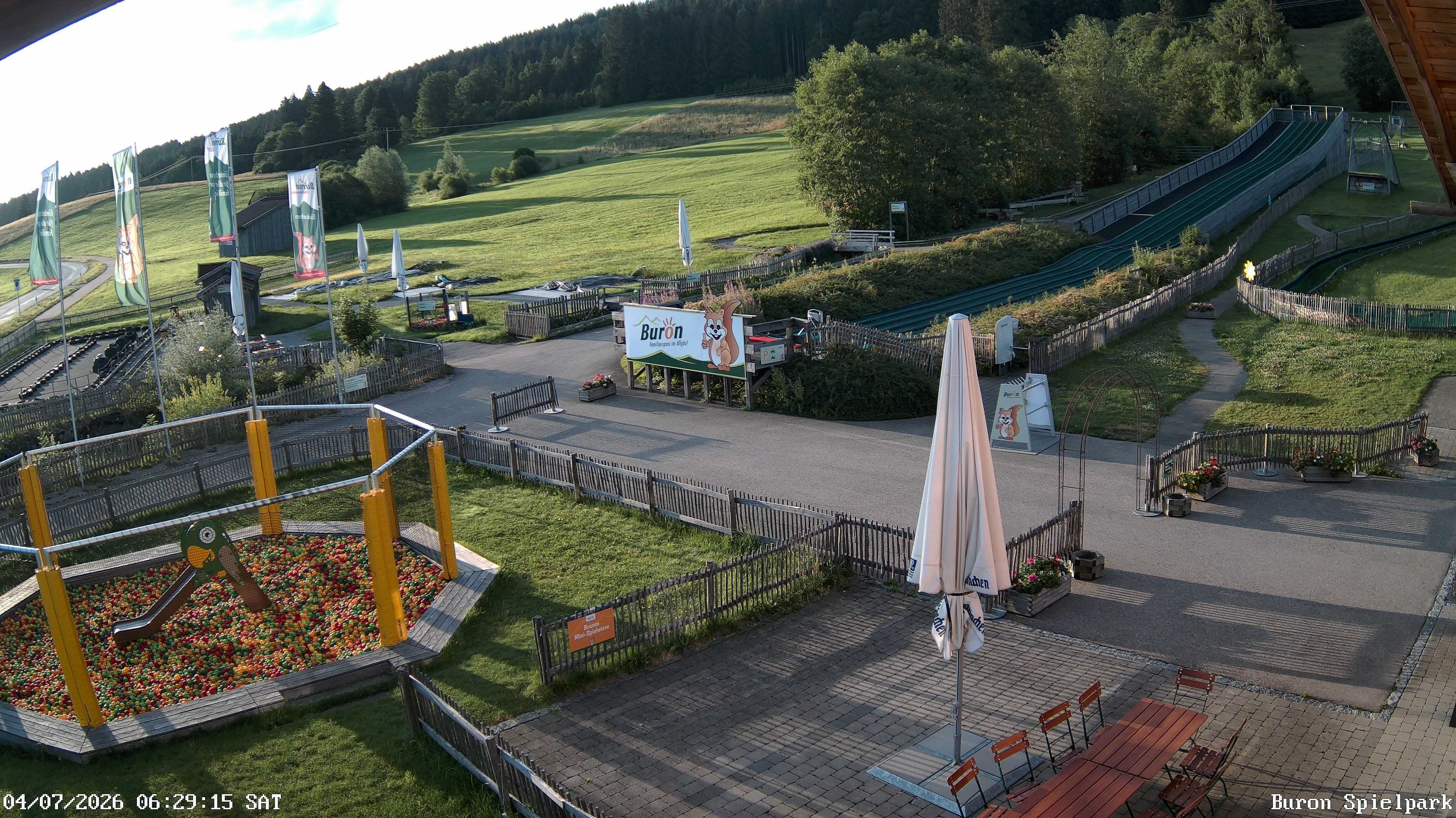 Archiv Foto Webcam Fernsicht auf den Gasthof Buron Stadl im Tal