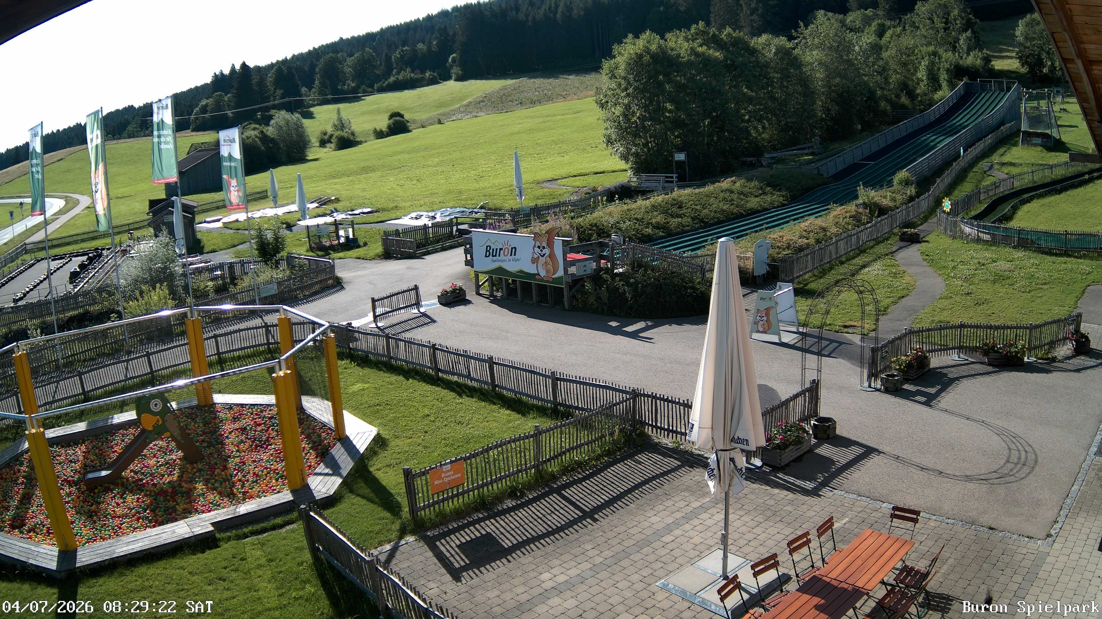 Archiv Foto Webcam Fernsicht auf den Gasthof Buron Stadl im Tal