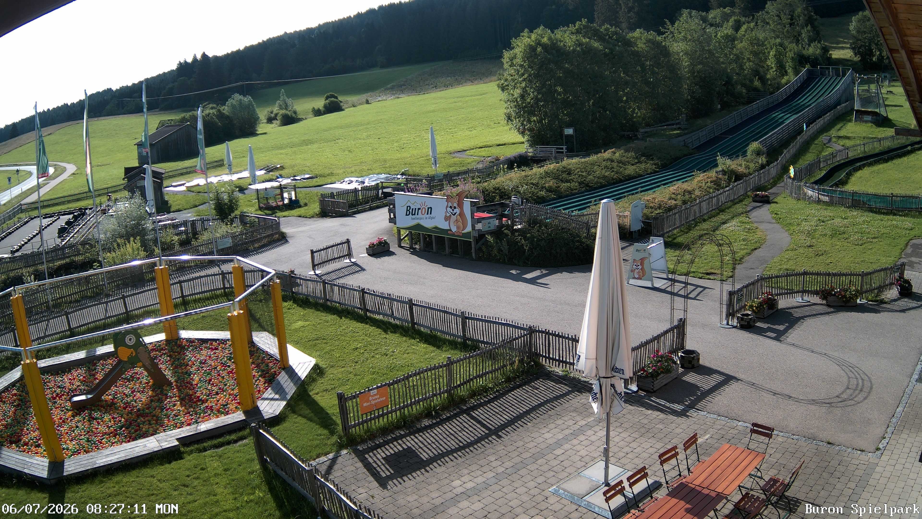Archiv Foto Webcam Fernsicht auf den Gasthof Buron Stadl im Tal