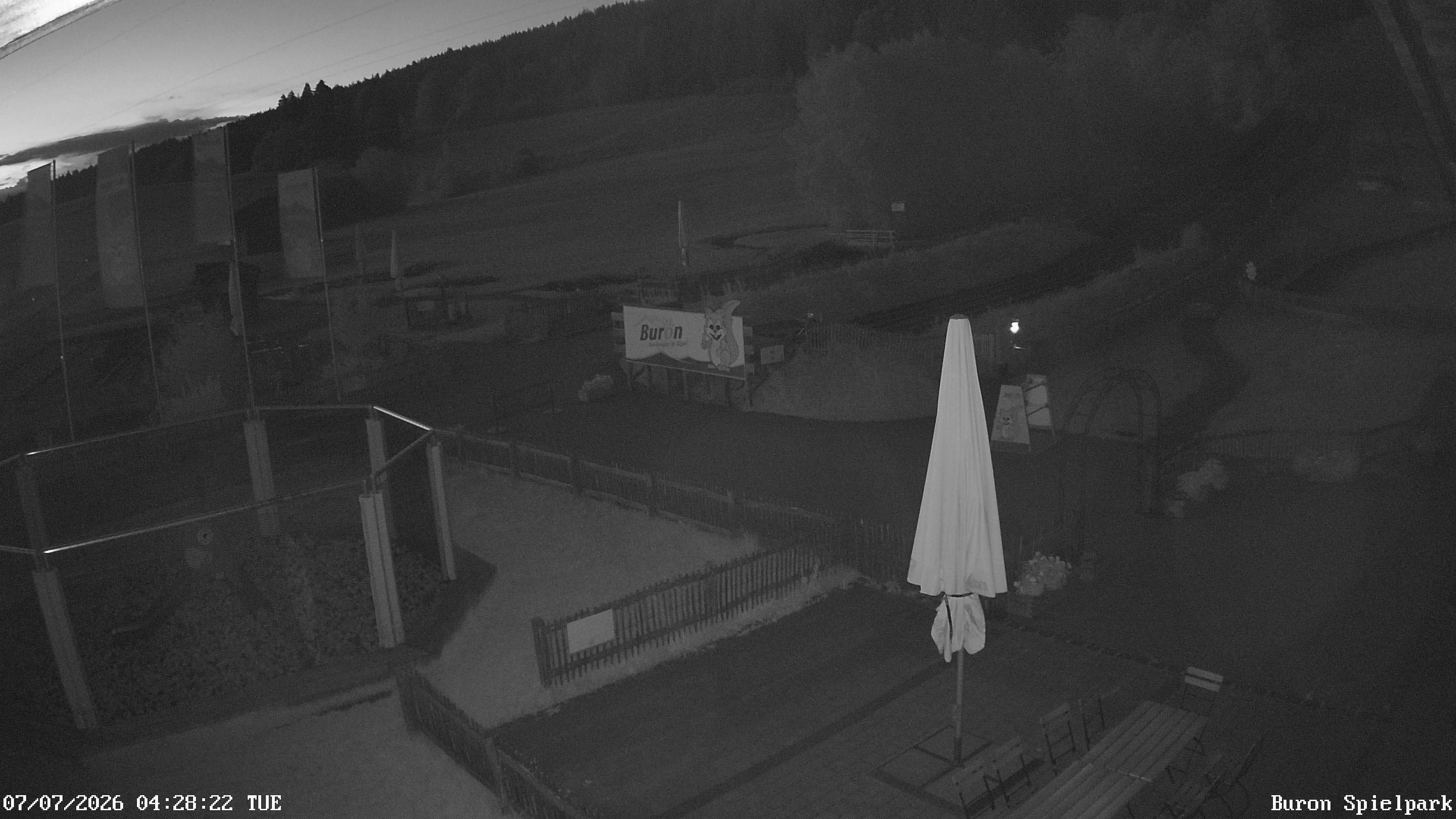 Archiv Foto Webcam Fernsicht auf den Gasthof Buron Stadl im Tal